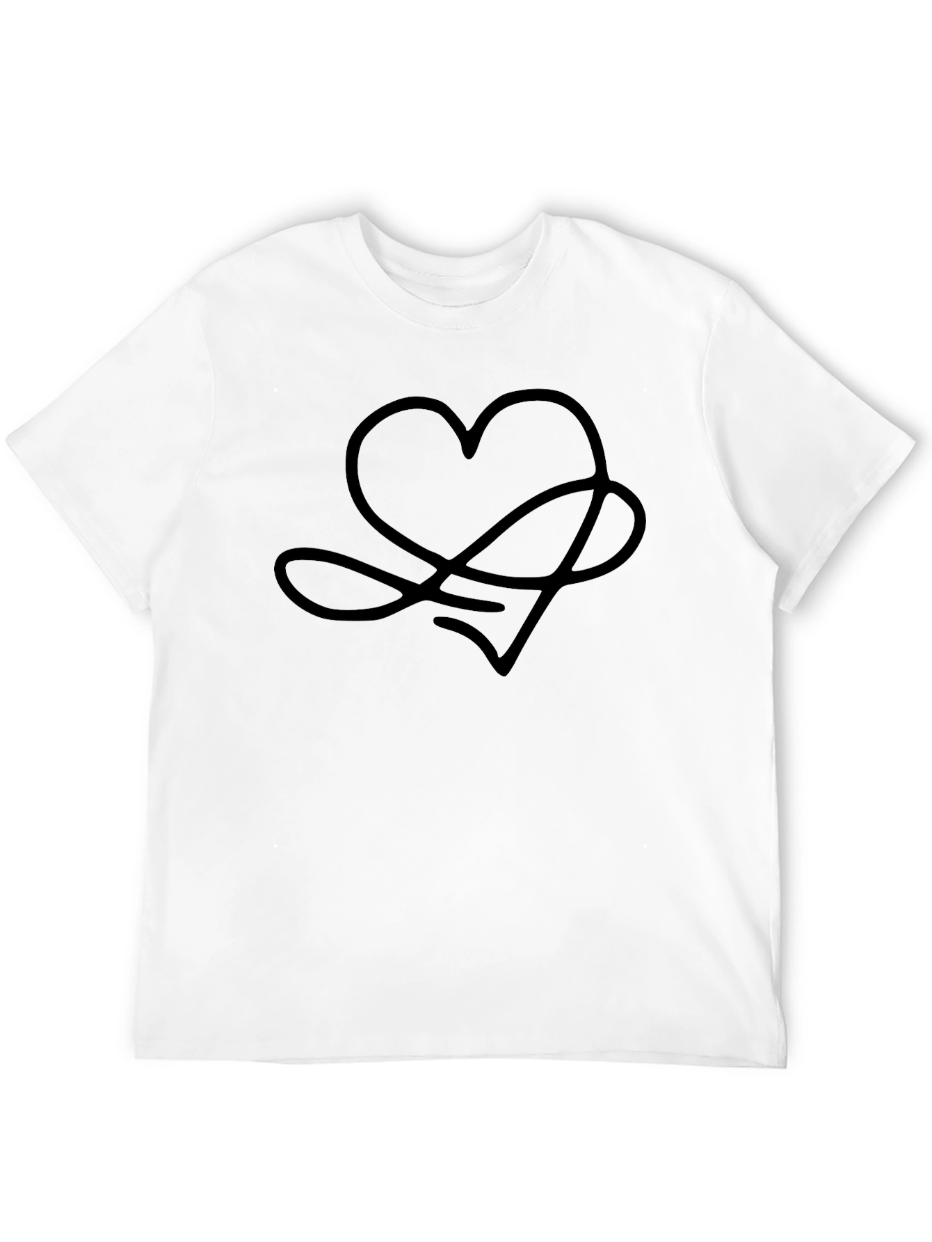 Love Yourself: Black Graphic Tee