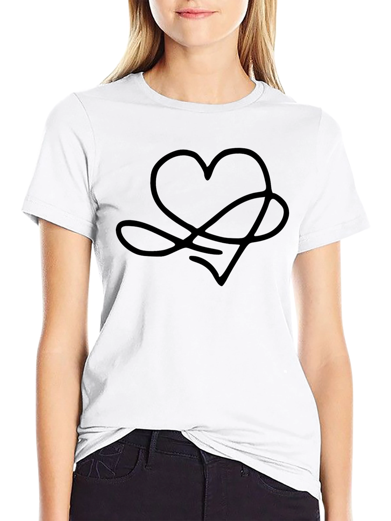 Love Yourself: Black Graphic Tee