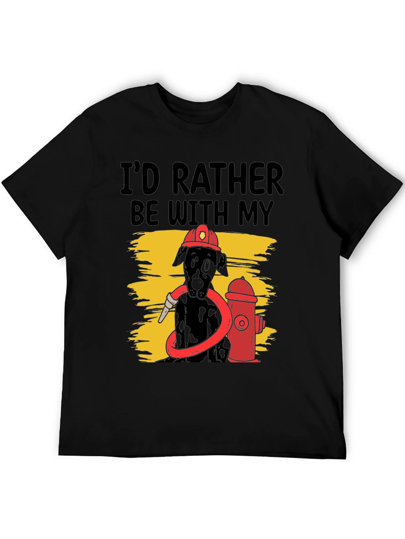 Dog Firefighter Graphic Tee