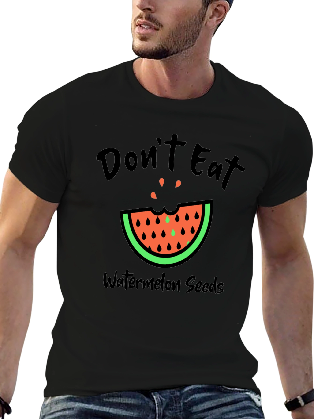 Dont Eat Watermelon Seeds Graphic Tee