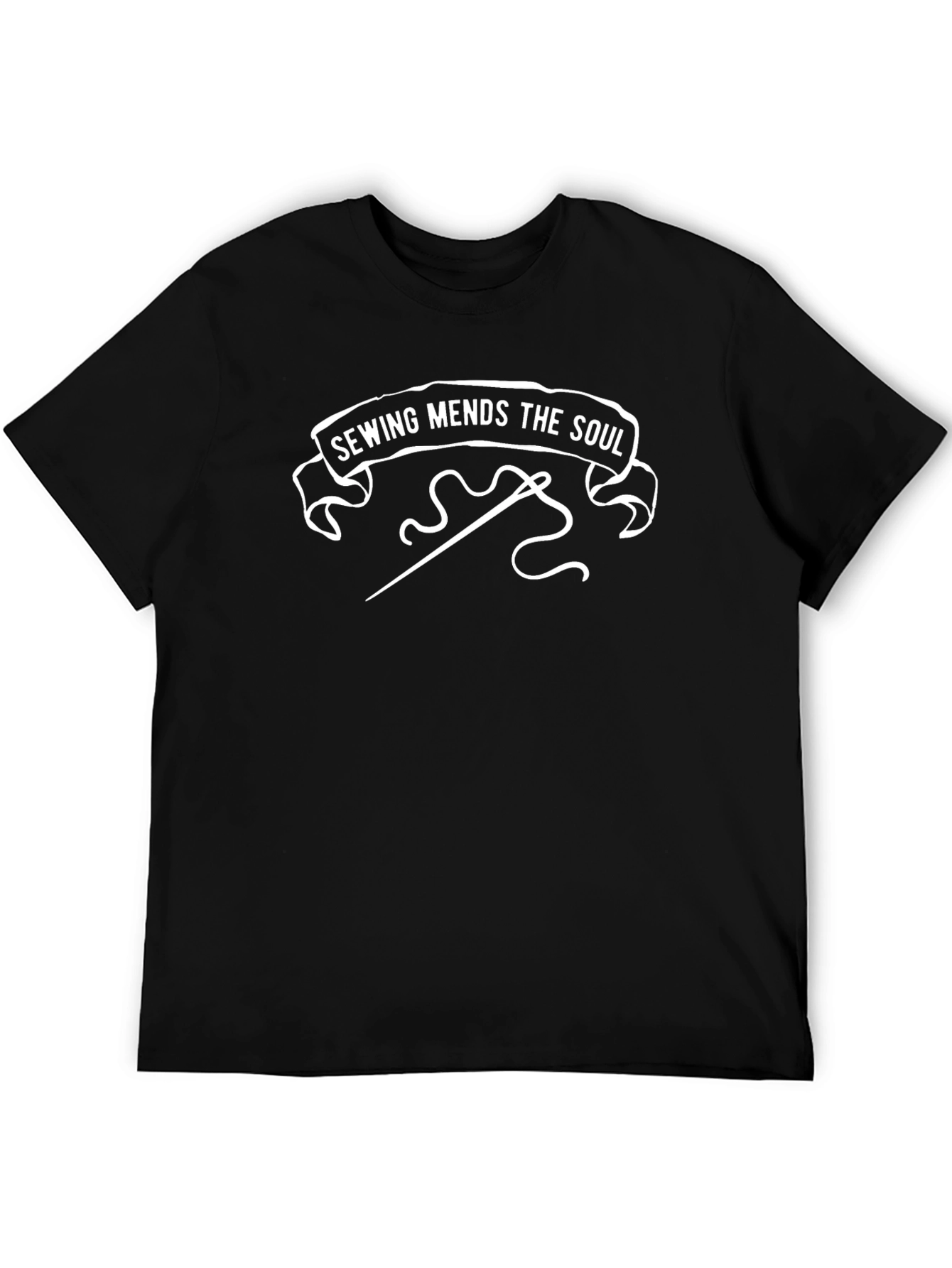 Sewing Mends the Soul Graphic T-Shirt