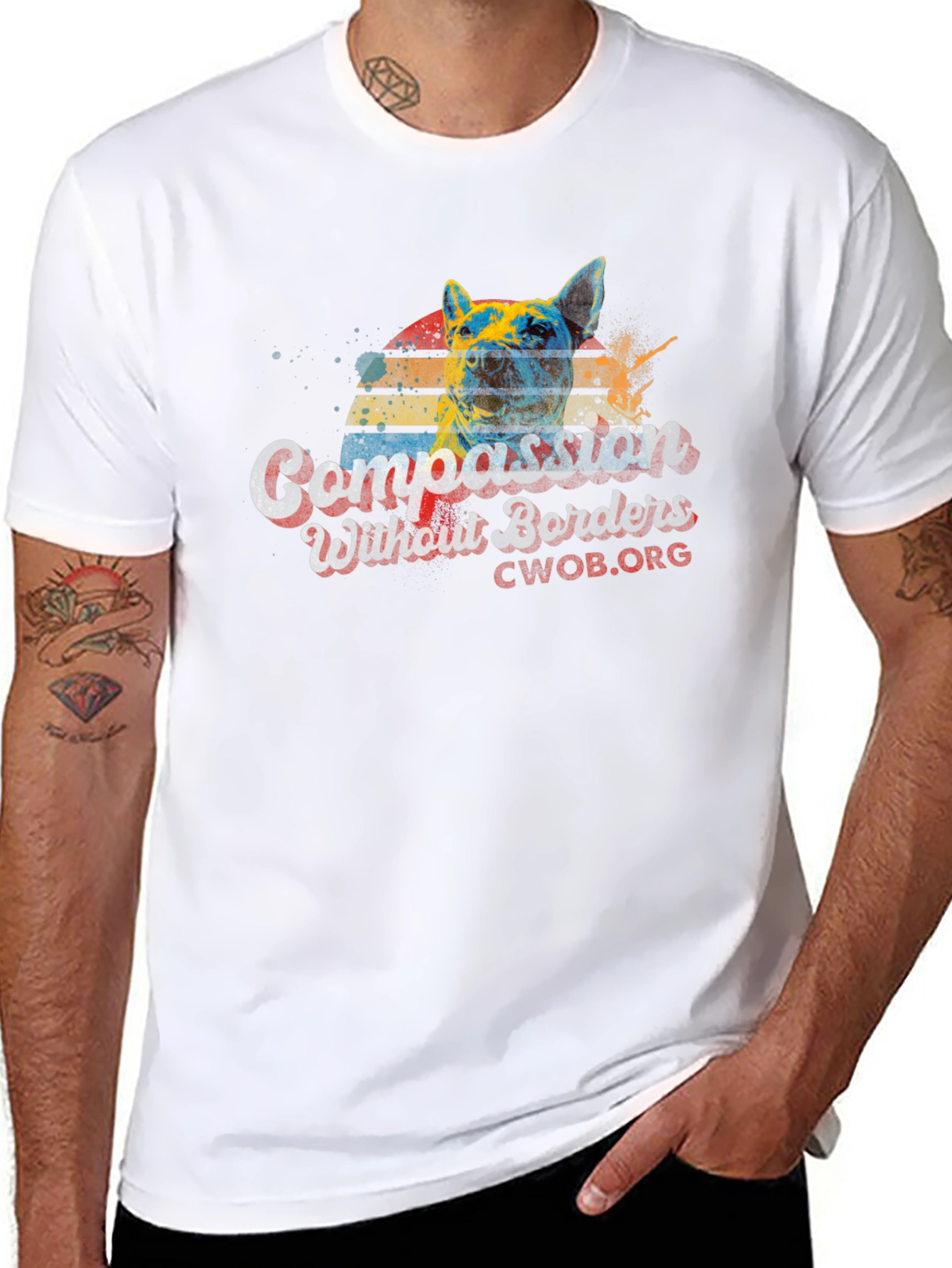 Compassion Without Borders Graphic Tee