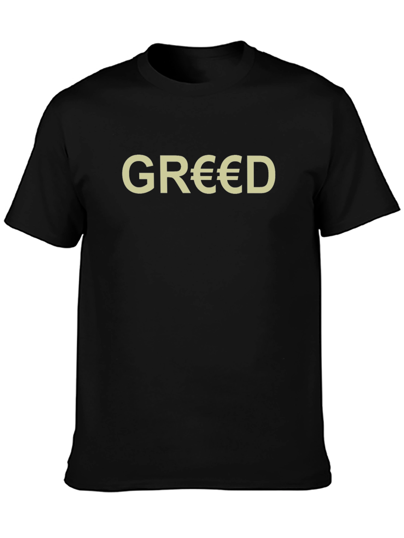Greed Graphic T-Shirt - Money Motif