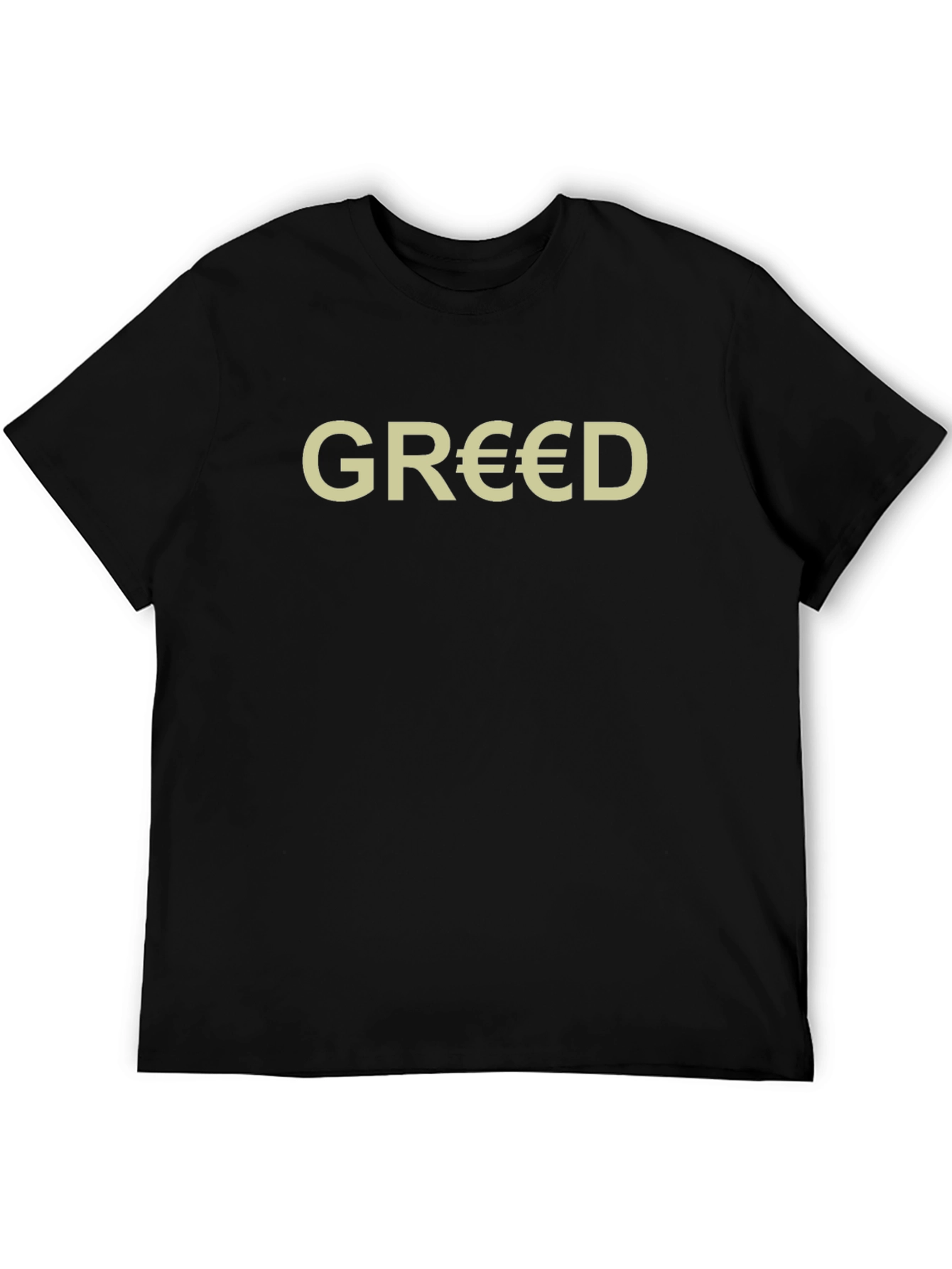 Greed Graphic T-Shirt - Money Motif