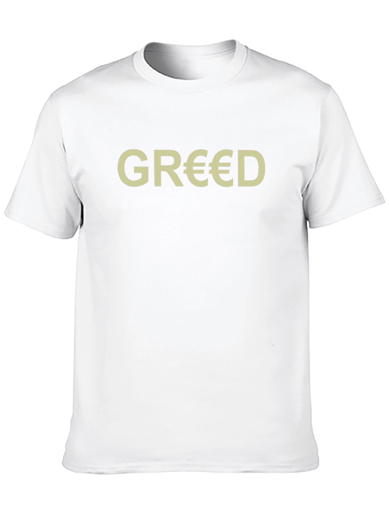 Greed Graphic T-Shirt - Money Motif