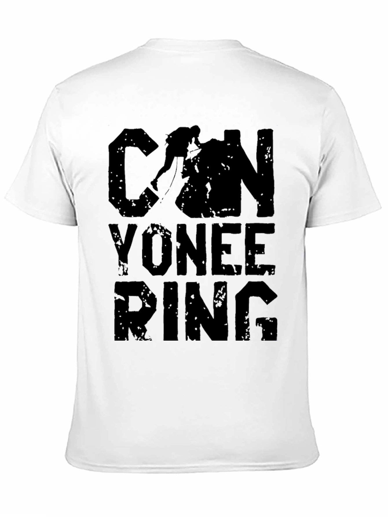 Canyoneering T-Shirt - Black Graphic Tee