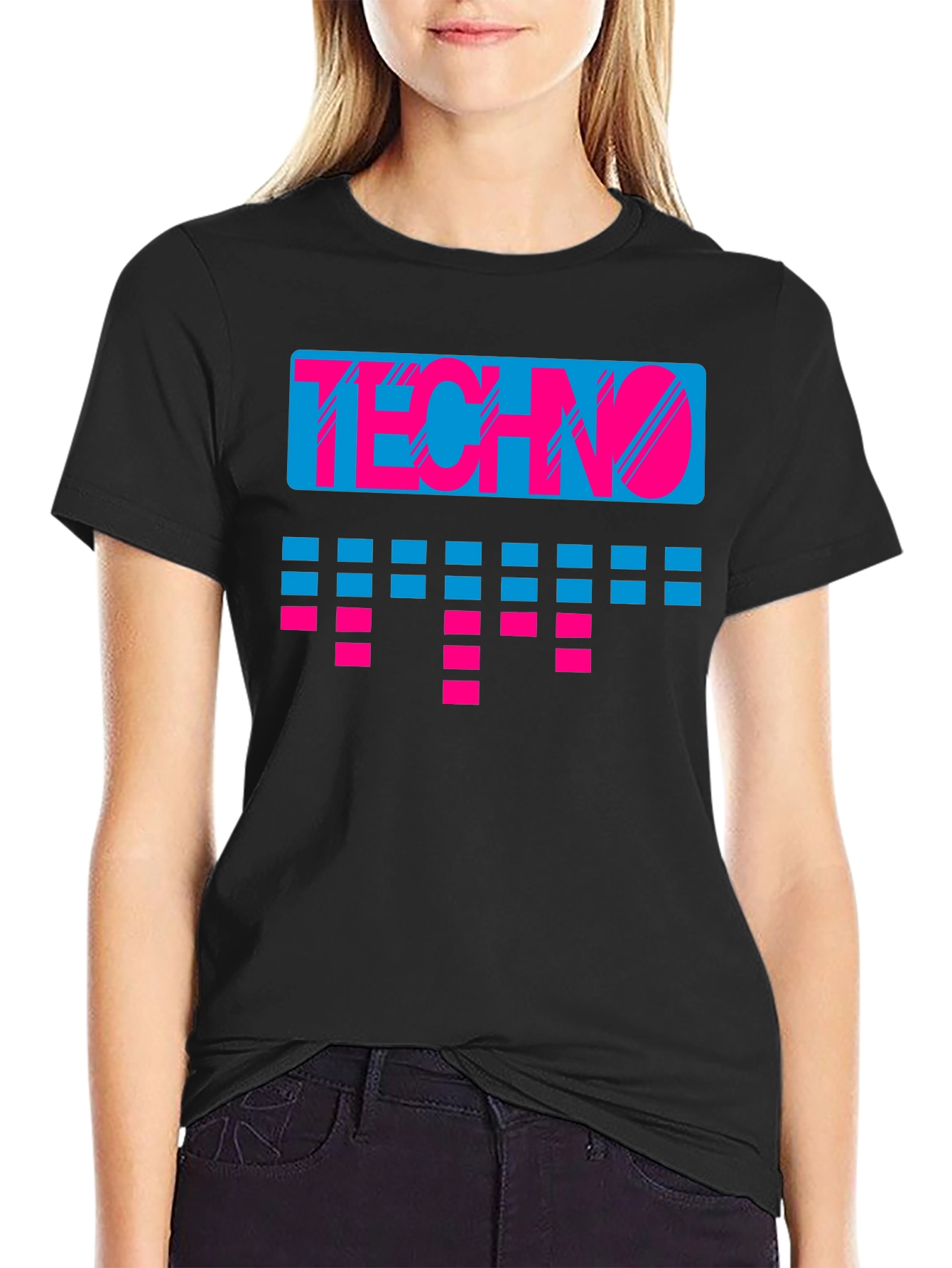 Retro Techno Graphic Tee