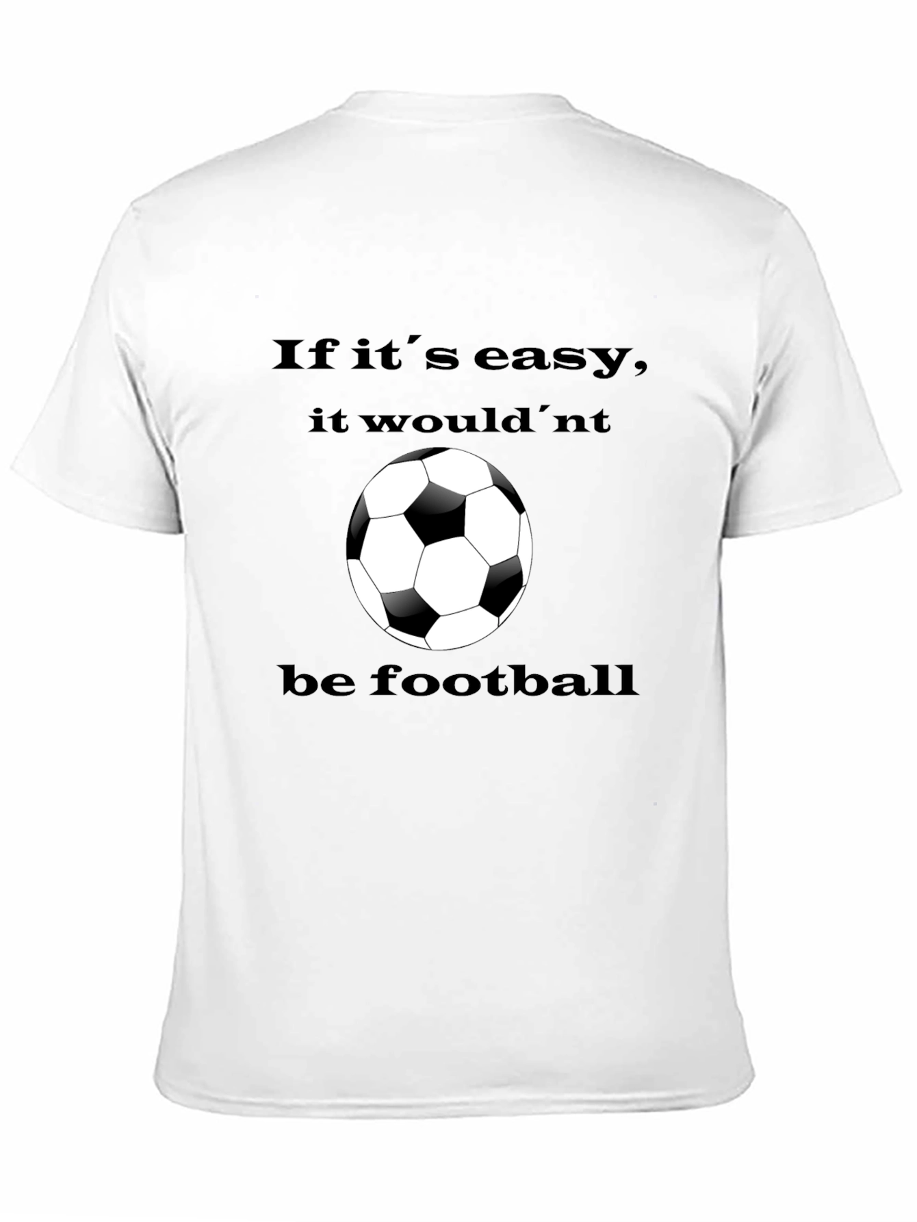 Soccer Ball Graphic T-Shirt - Football Fan Tee