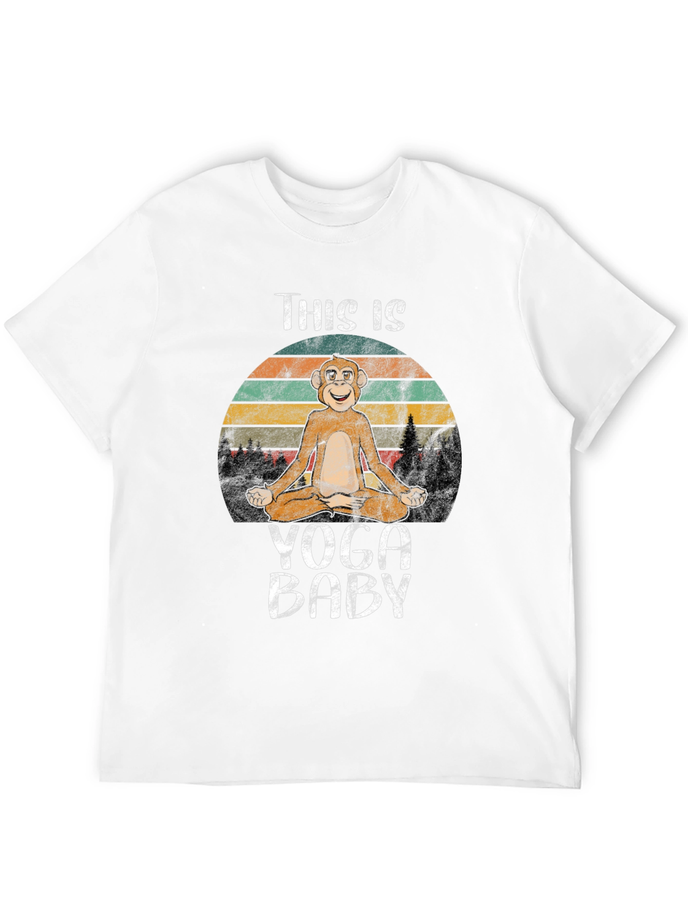 Yoga Monkey T-Shirt: Zen Baby Tee