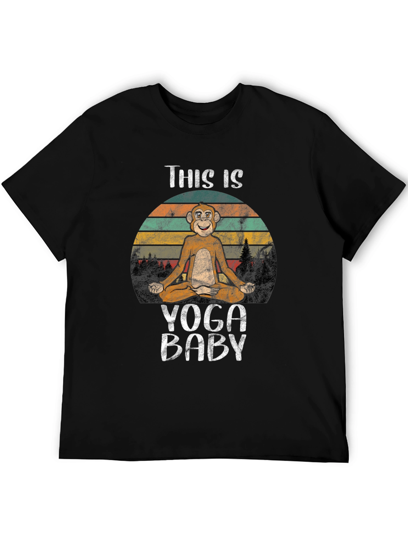 Yoga Monkey T-Shirt: Zen Baby Tee