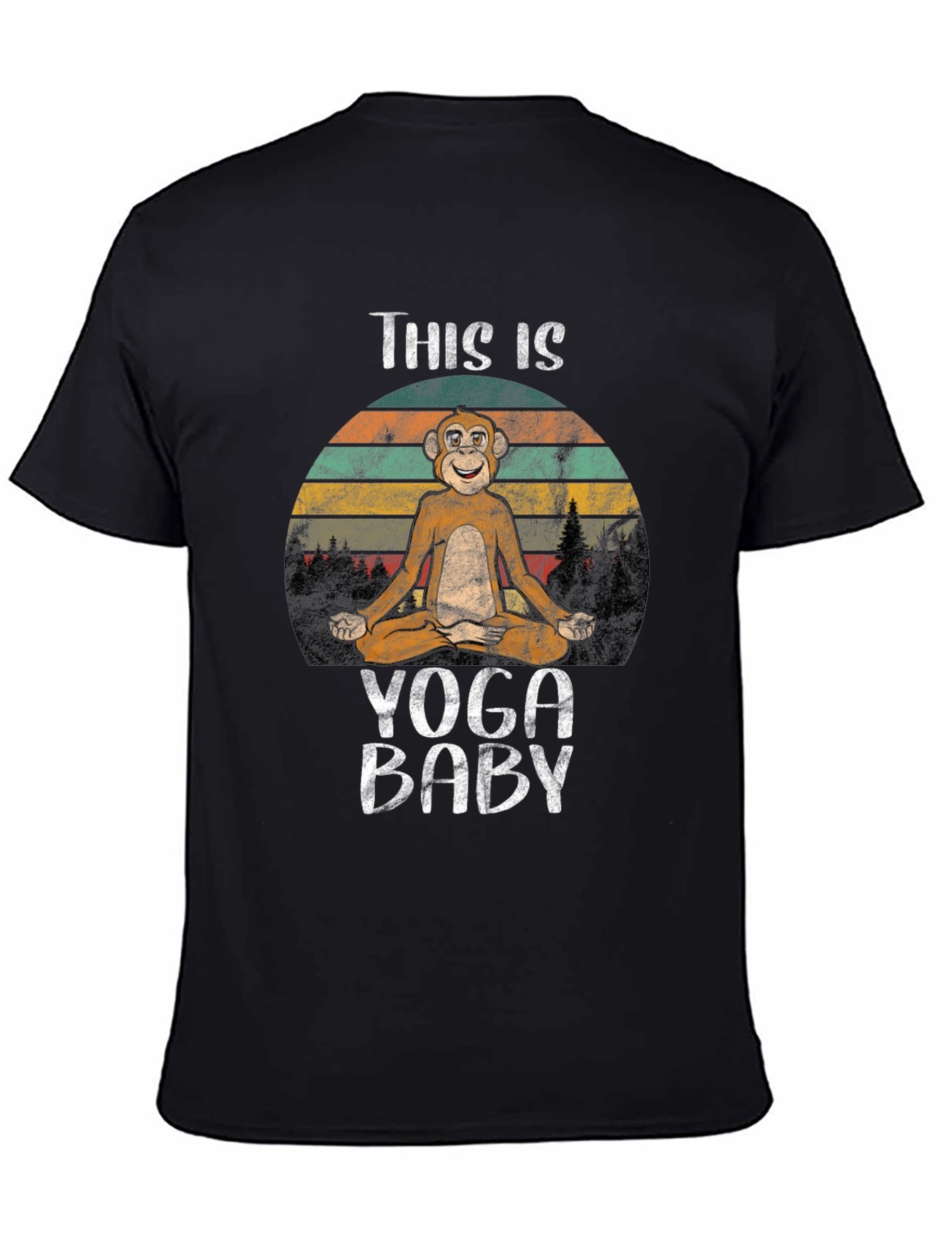 Yoga Monkey T-Shirt: Zen Baby Tee