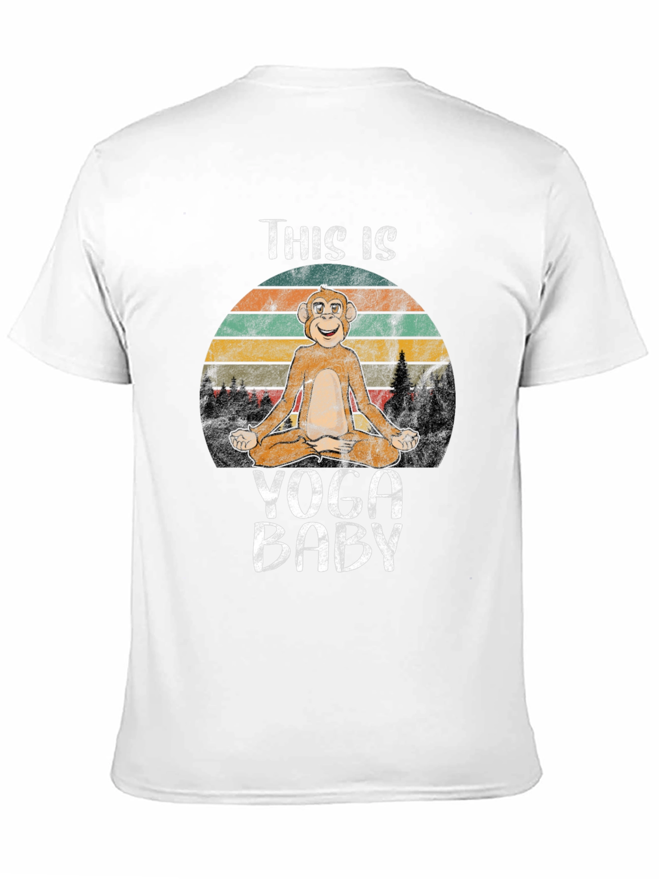 Yoga Monkey T-Shirt: Zen Baby Tee