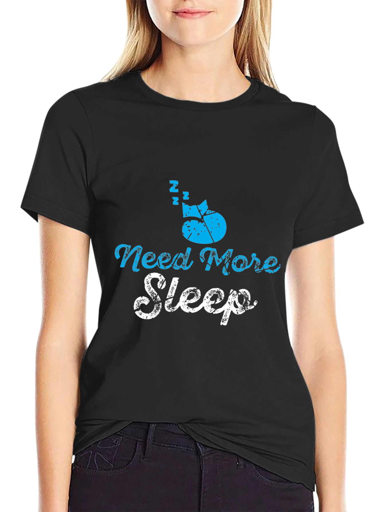 Need More Sleep T-Shirt - Soft Cotton Blend
