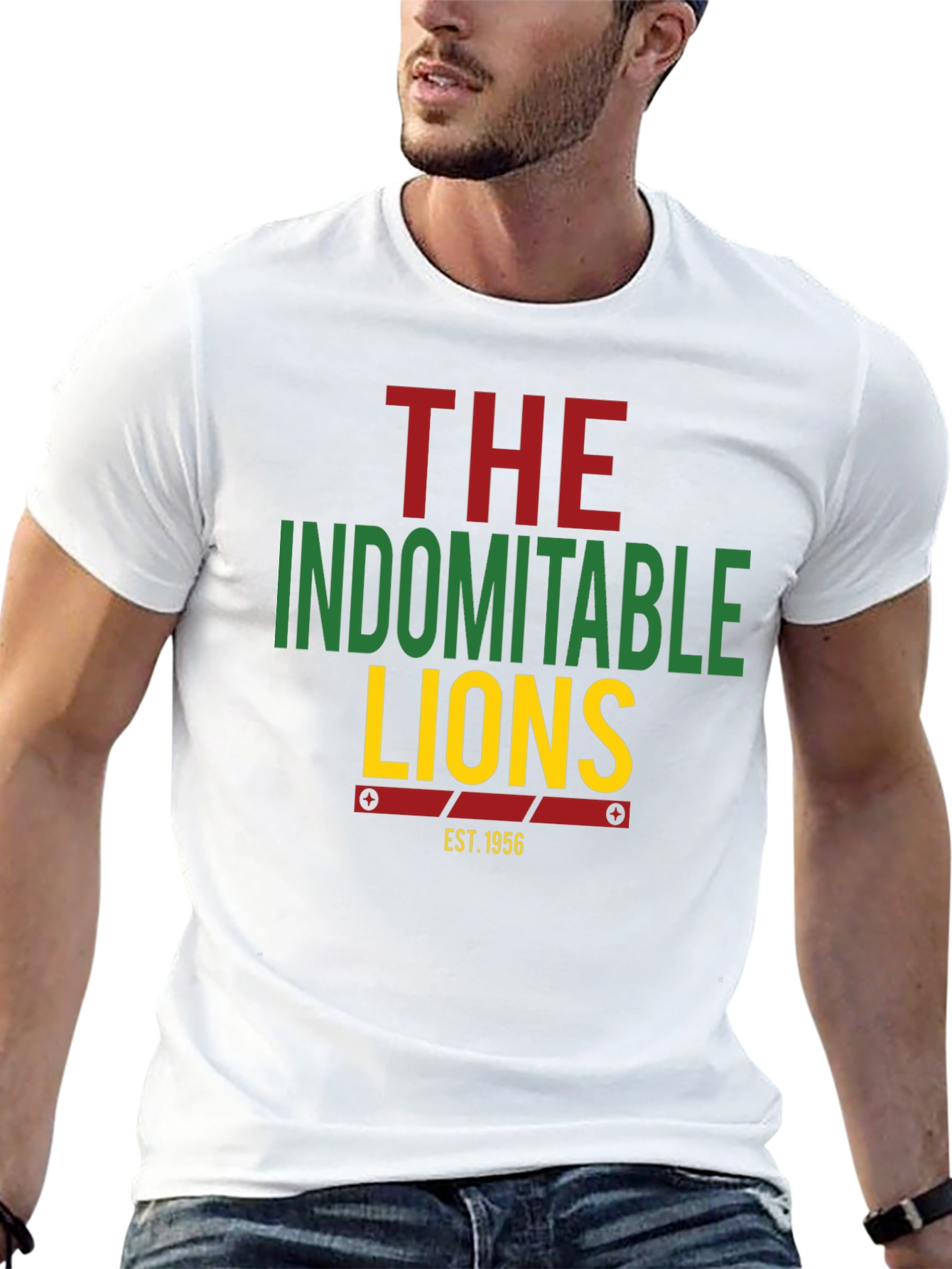 The Indomitable Lions Black T-Shirt