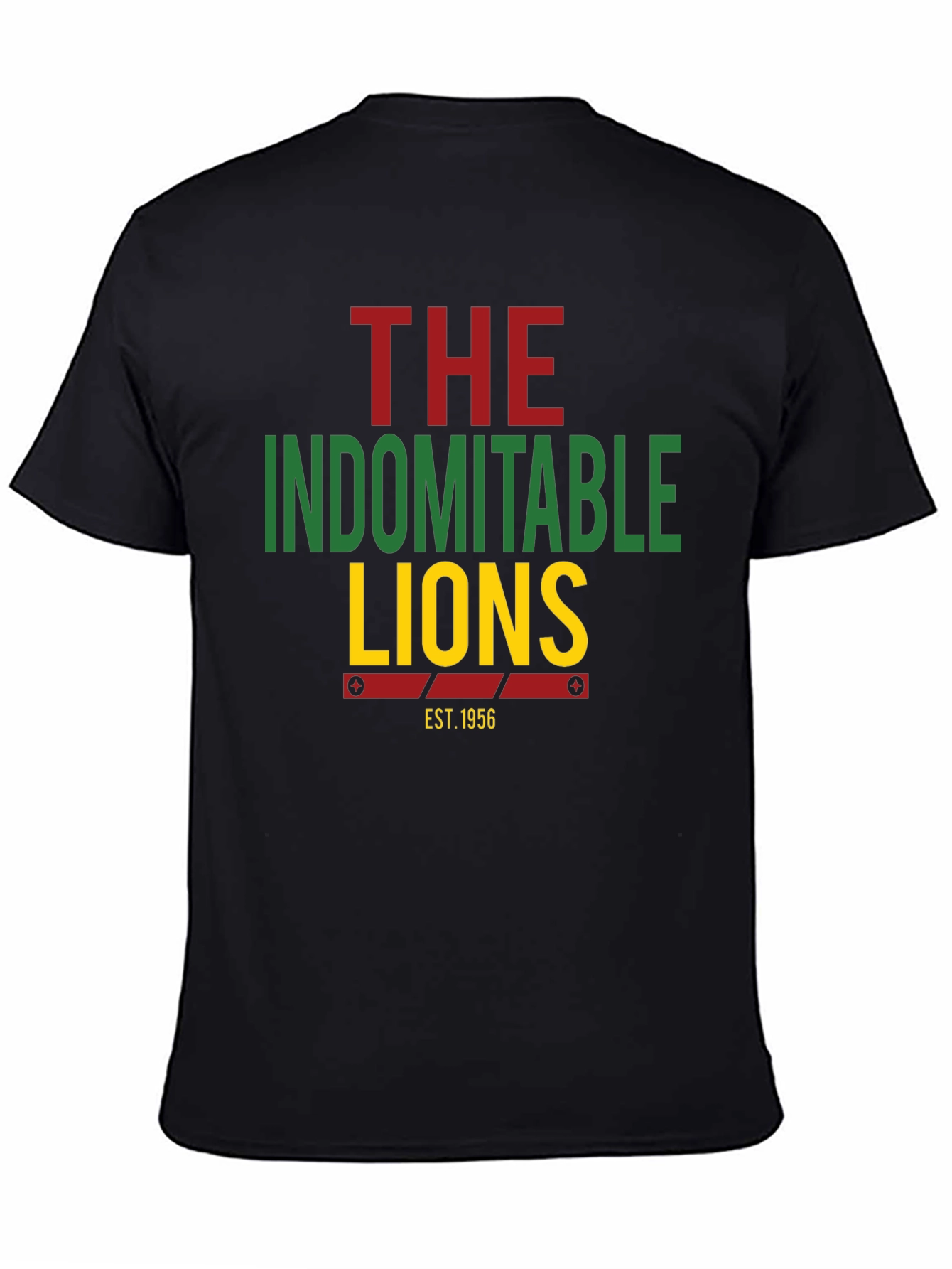 The Indomitable Lions Black T-Shirt
