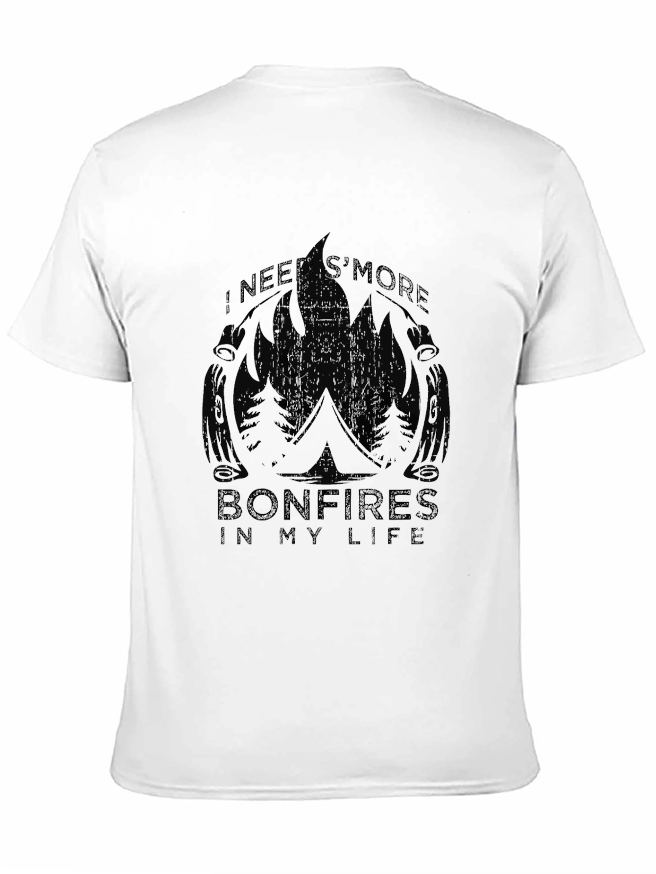 Bonfire Smores T-Shirt - Camping & Outdoors