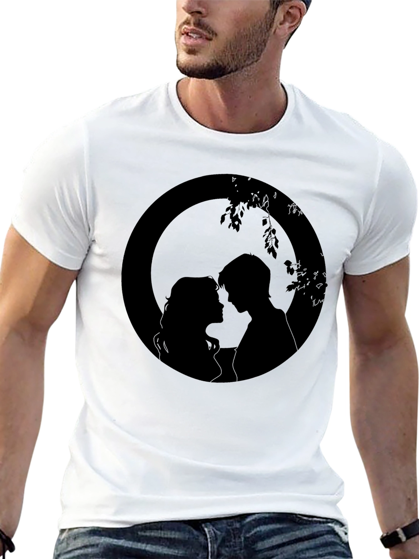 Romantic Silhouette T-Shirt