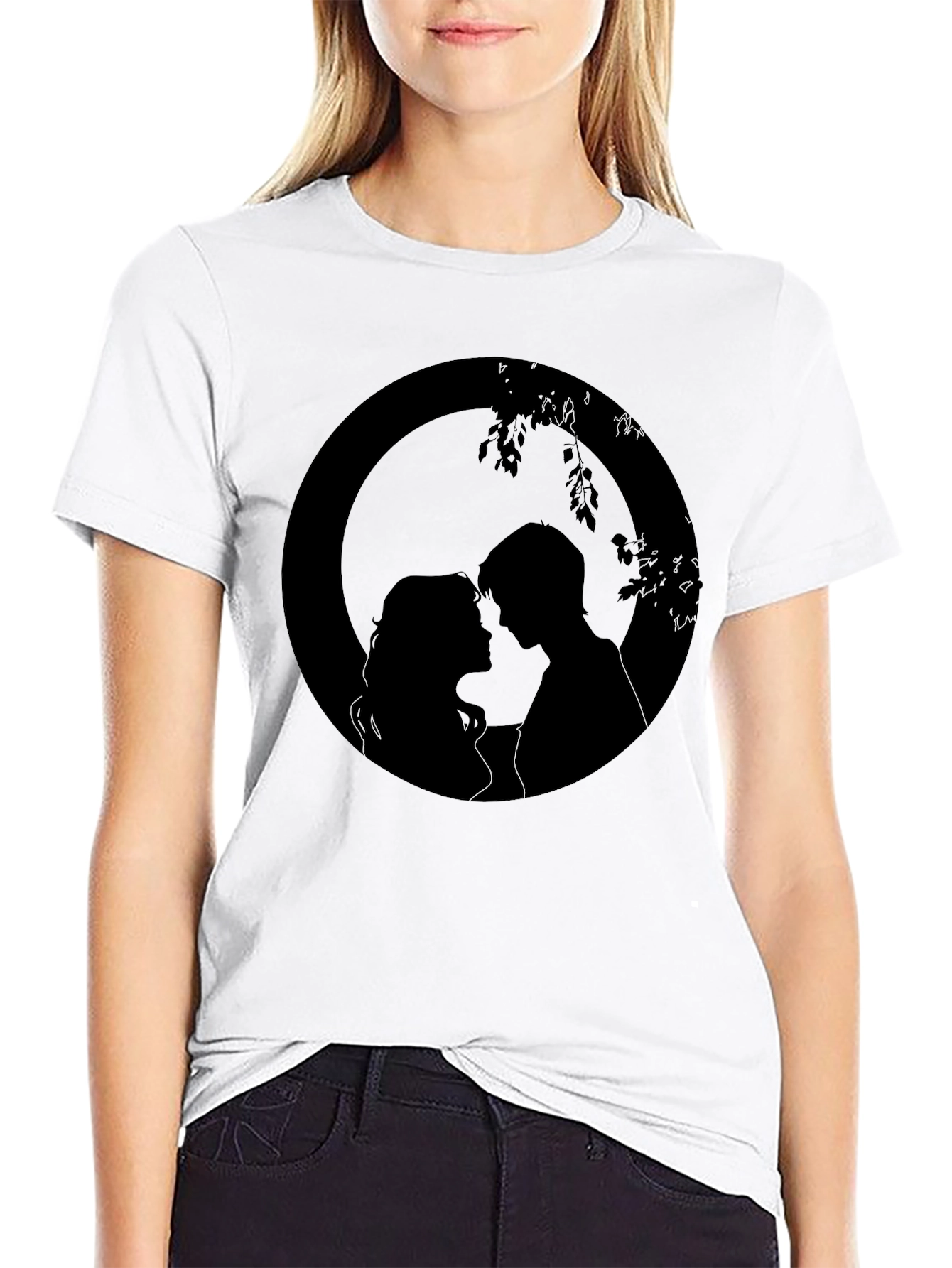 Romantic Silhouette T-Shirt
