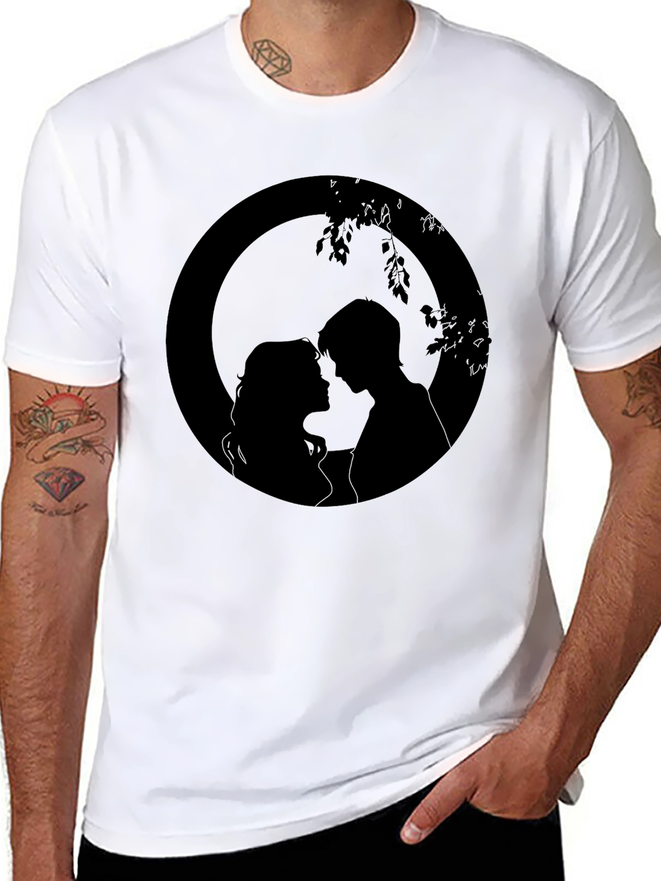 Romantic Silhouette T-Shirt