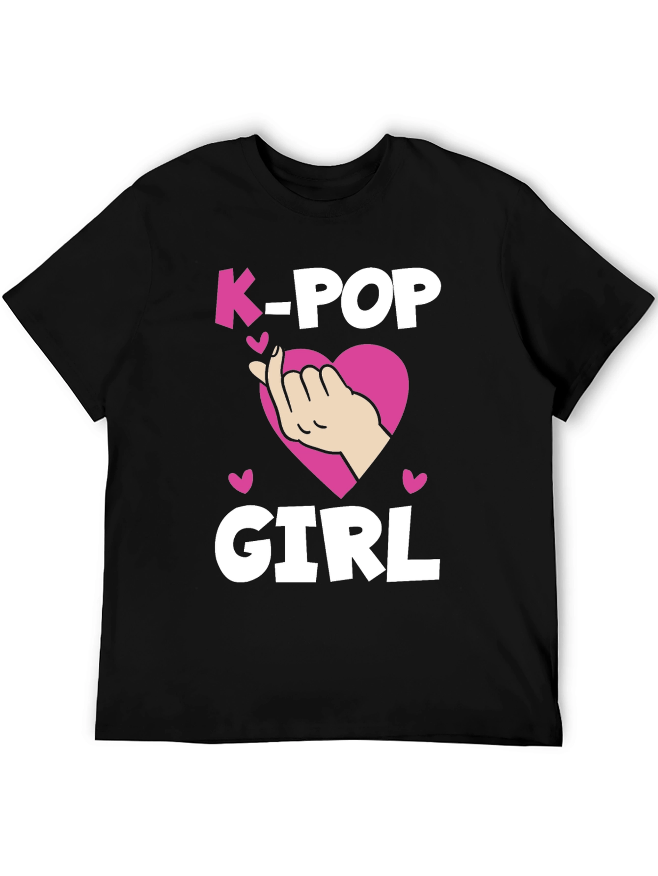 K-Pop Girl Heart T-Shirt