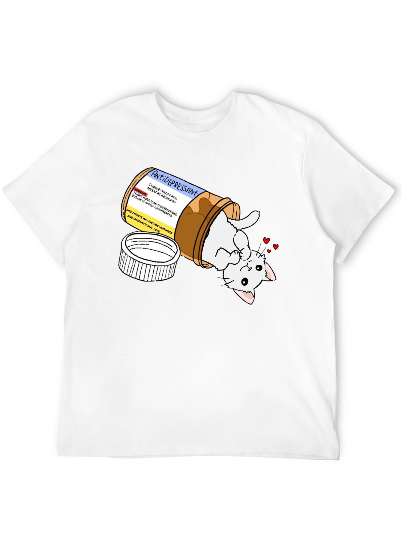 Antidepressant Cat T-Shirt