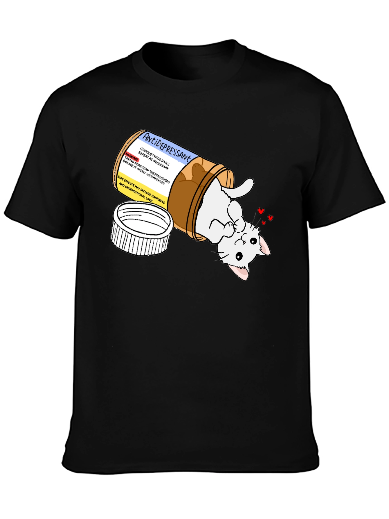 Antidepressant Cat T-Shirt