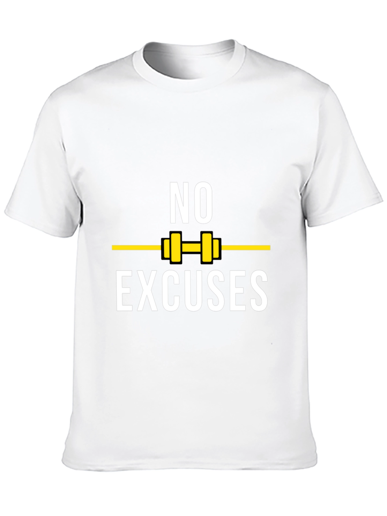 No Excuses Fitness T-Shirt - Gym Motivation
