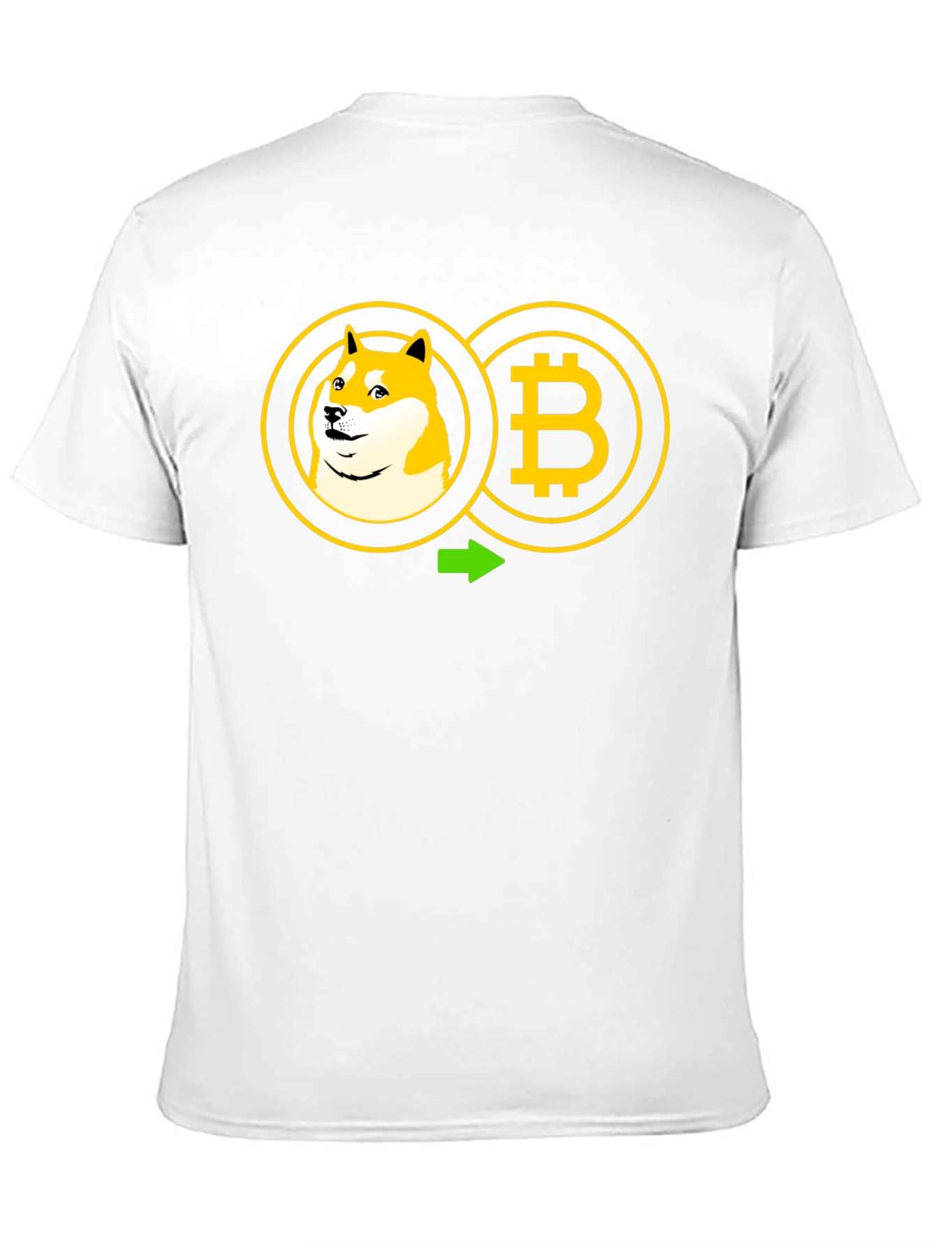Doge to Bitcoin Crypto T-Shirt