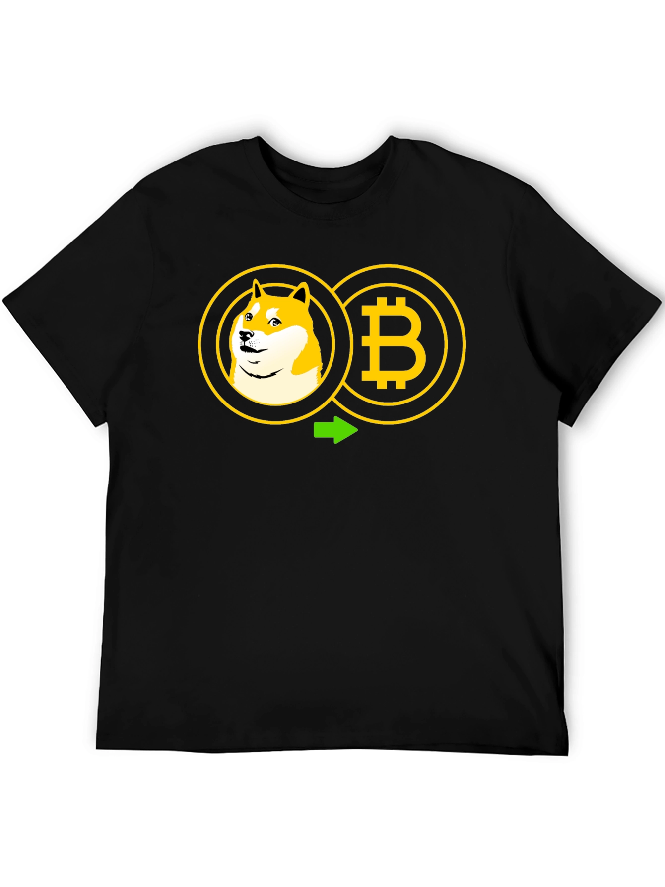Doge to Bitcoin Crypto T-Shirt
