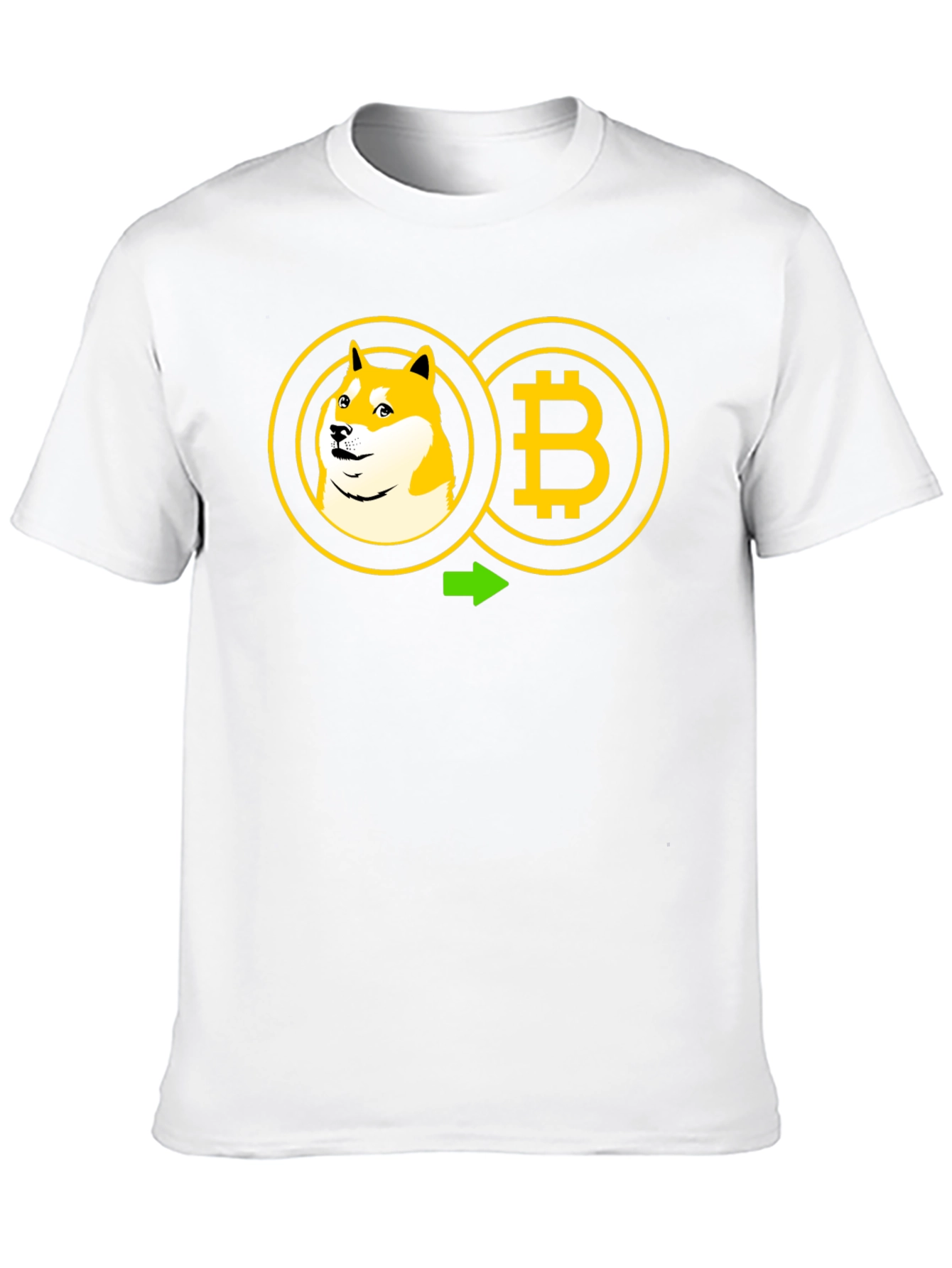 Doge to Bitcoin Crypto T-Shirt