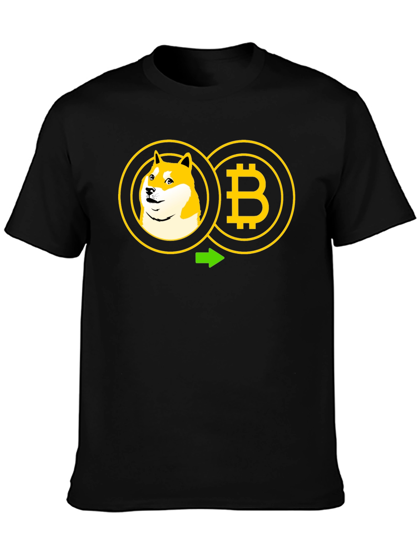 Doge to Bitcoin Crypto T-Shirt