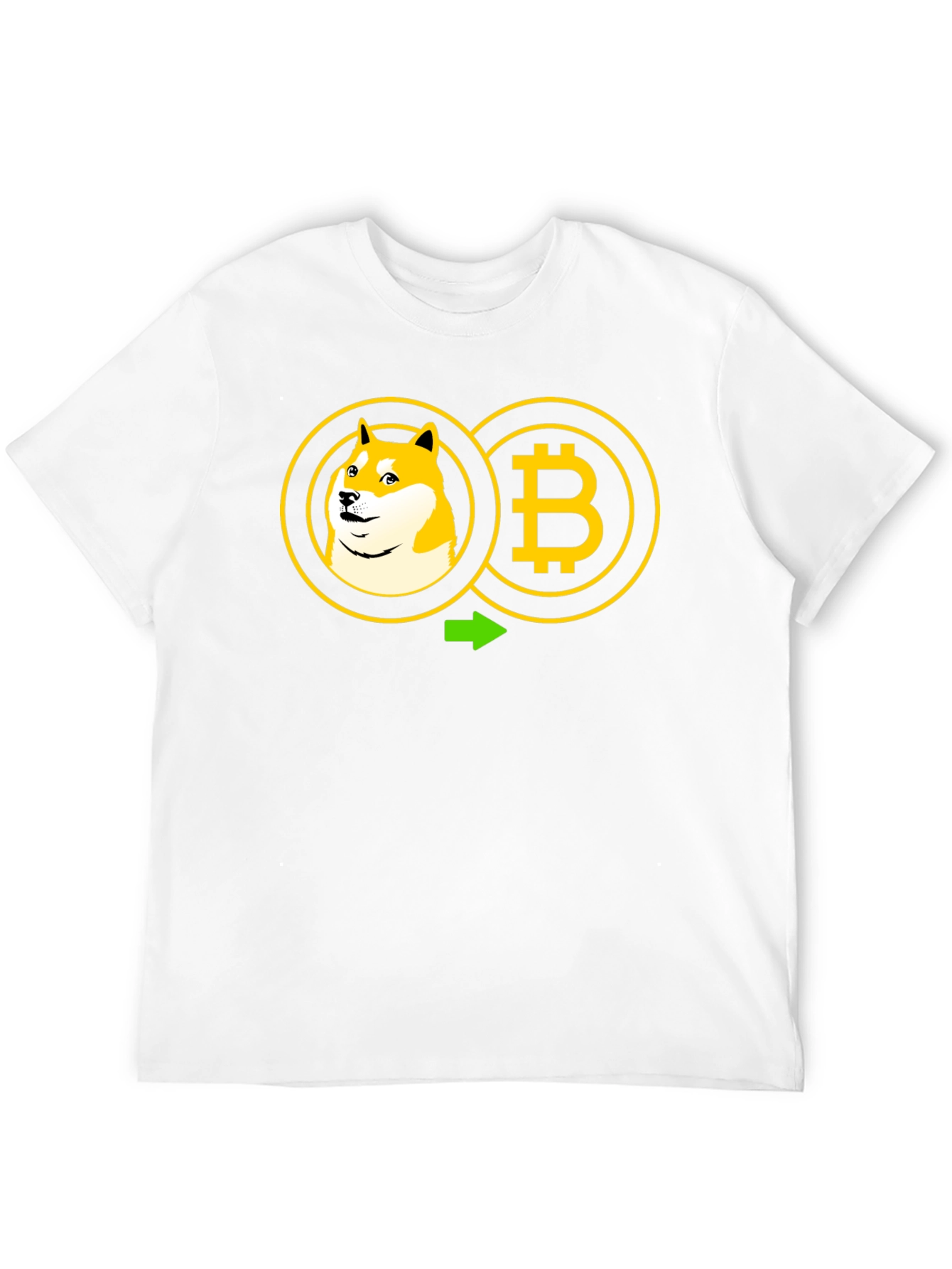 Doge to Bitcoin Crypto T-Shirt