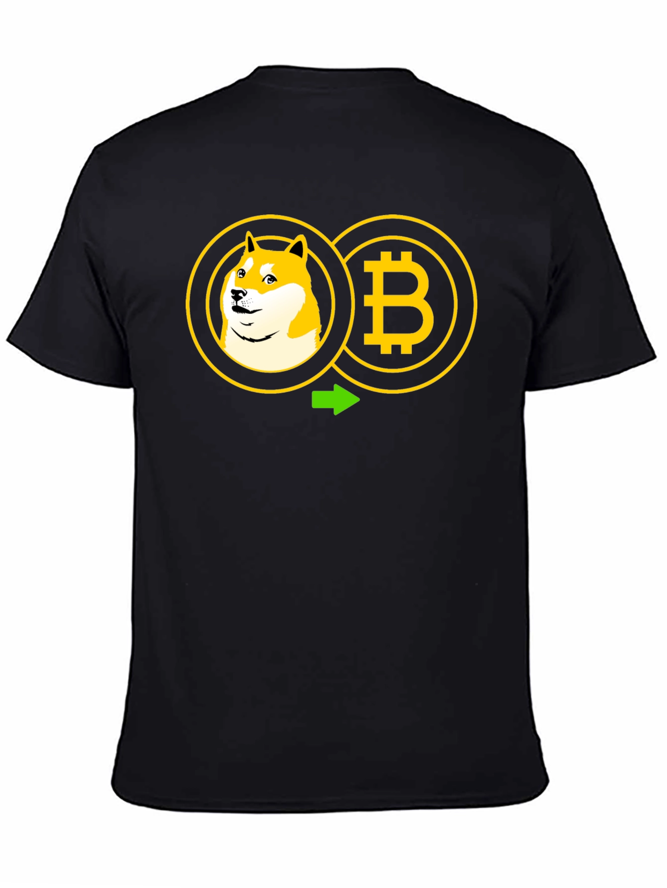 Doge to Bitcoin Crypto T-Shirt