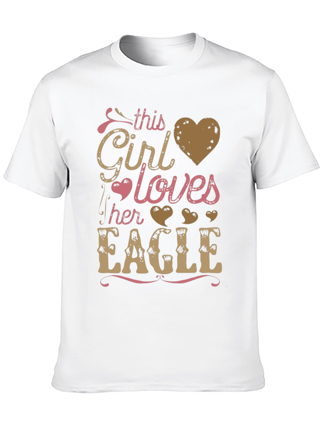 Girl Loves Eagles T-Shirt
