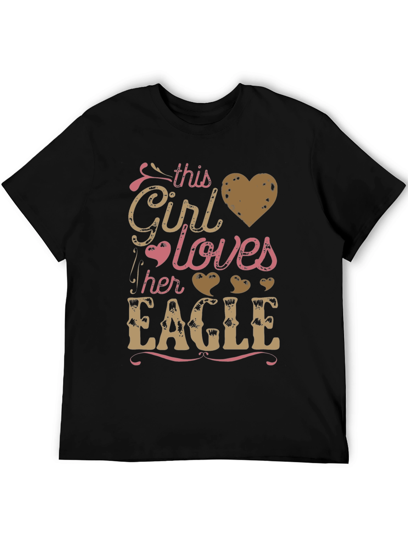 Girl Loves Eagles T-Shirt