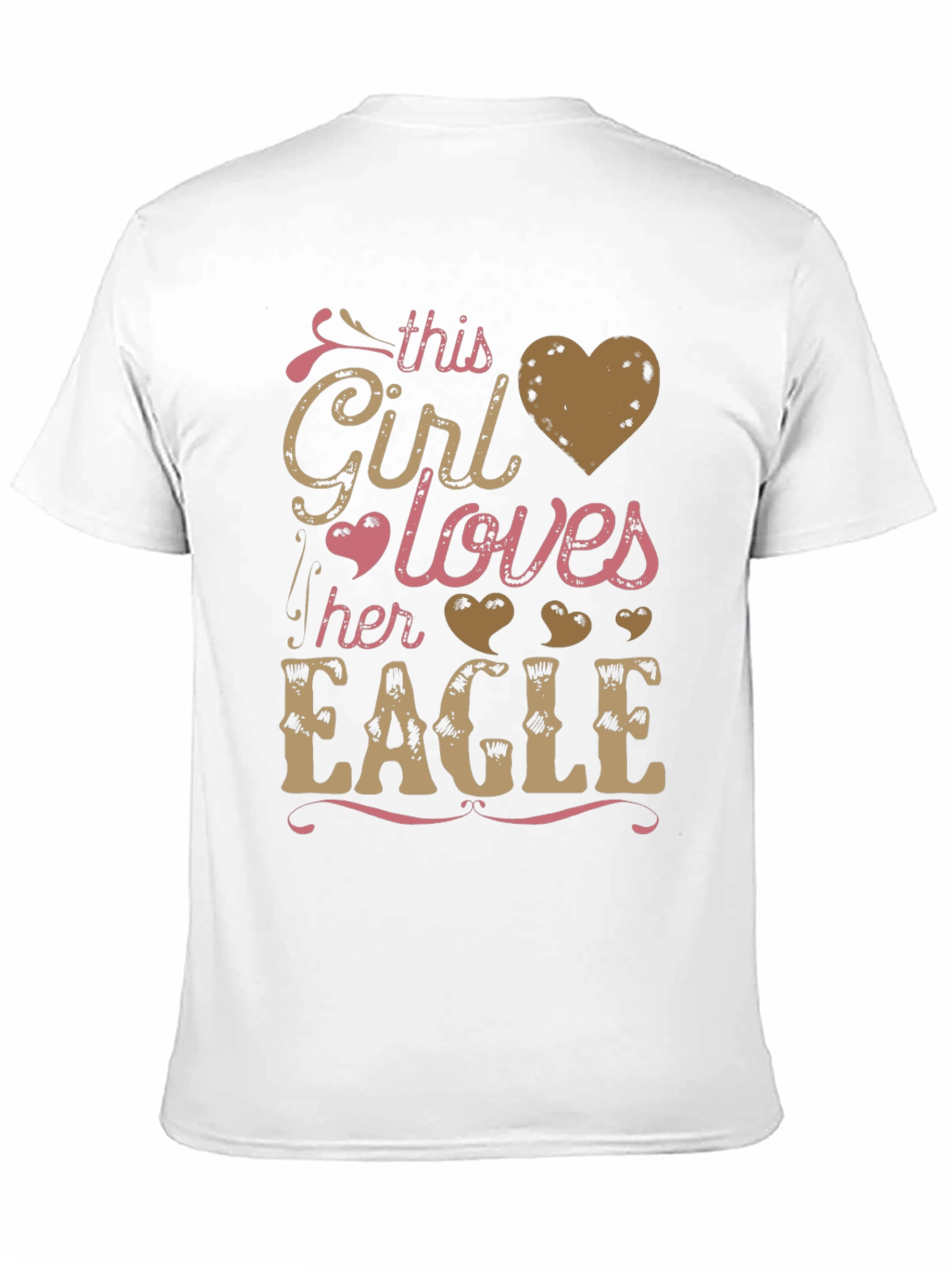 Girl Loves Eagles T-Shirt