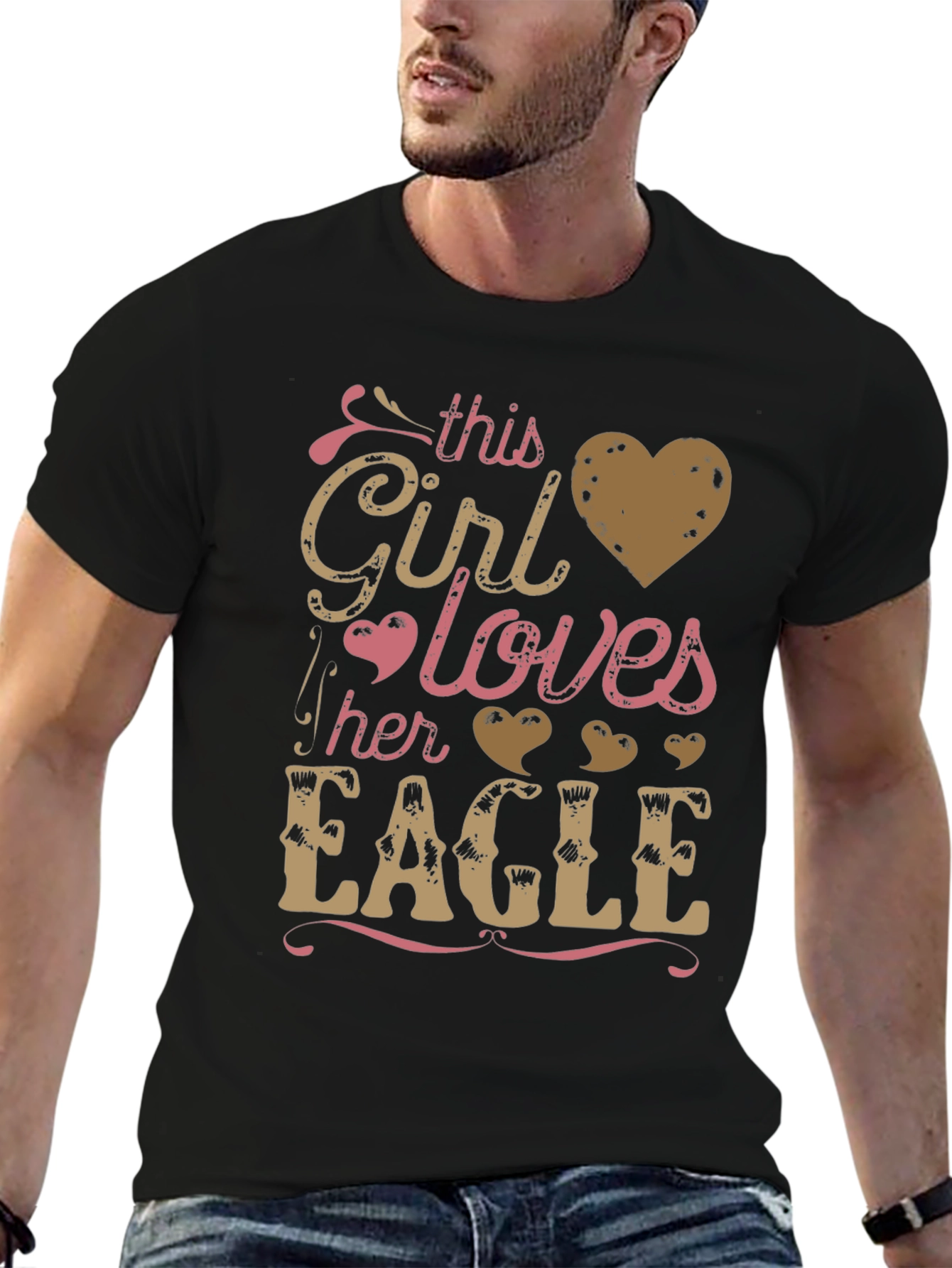 Girl Loves Eagles T-Shirt