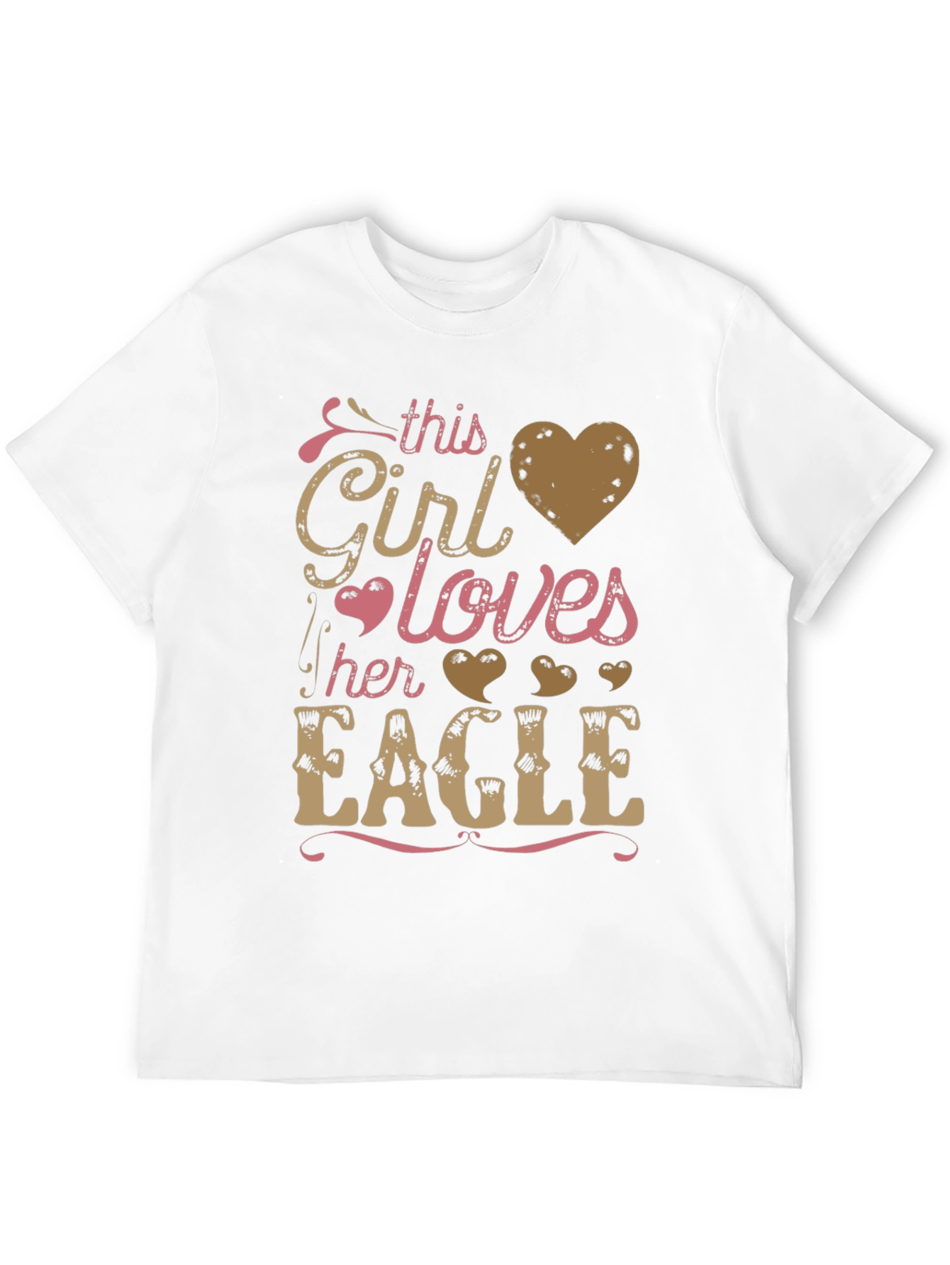 Girl Loves Eagles T-Shirt
