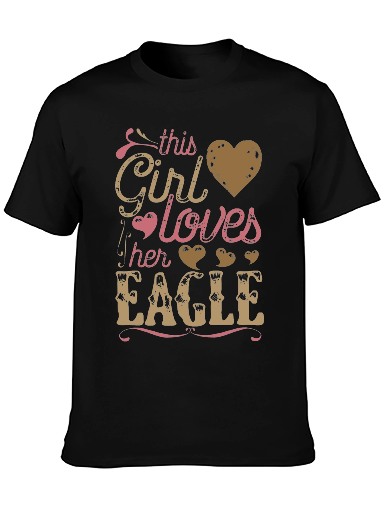 Girl Loves Eagles T-Shirt