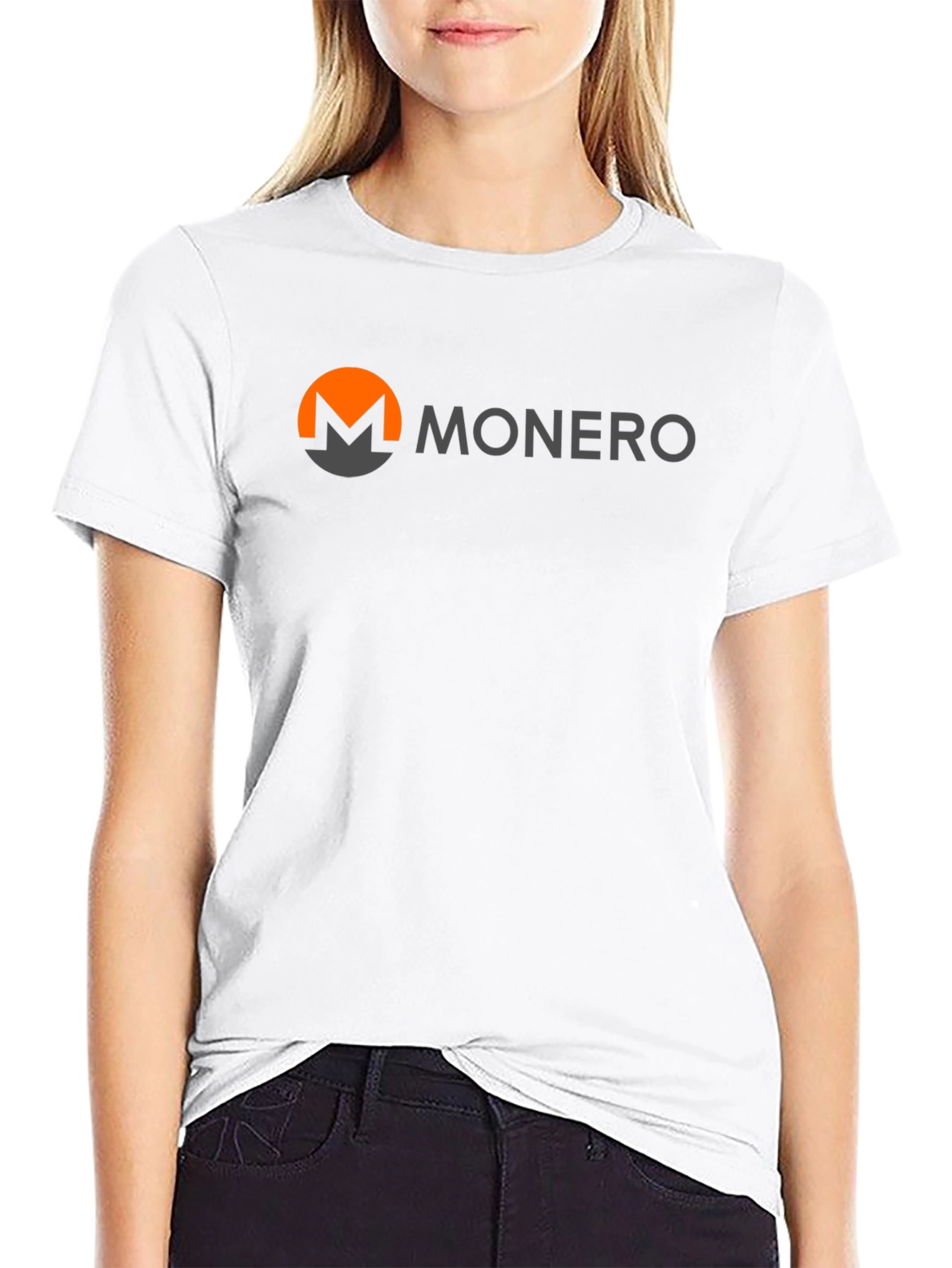 Monero Crypto Black T-Shirt - Decentralized Digital Currency Tee