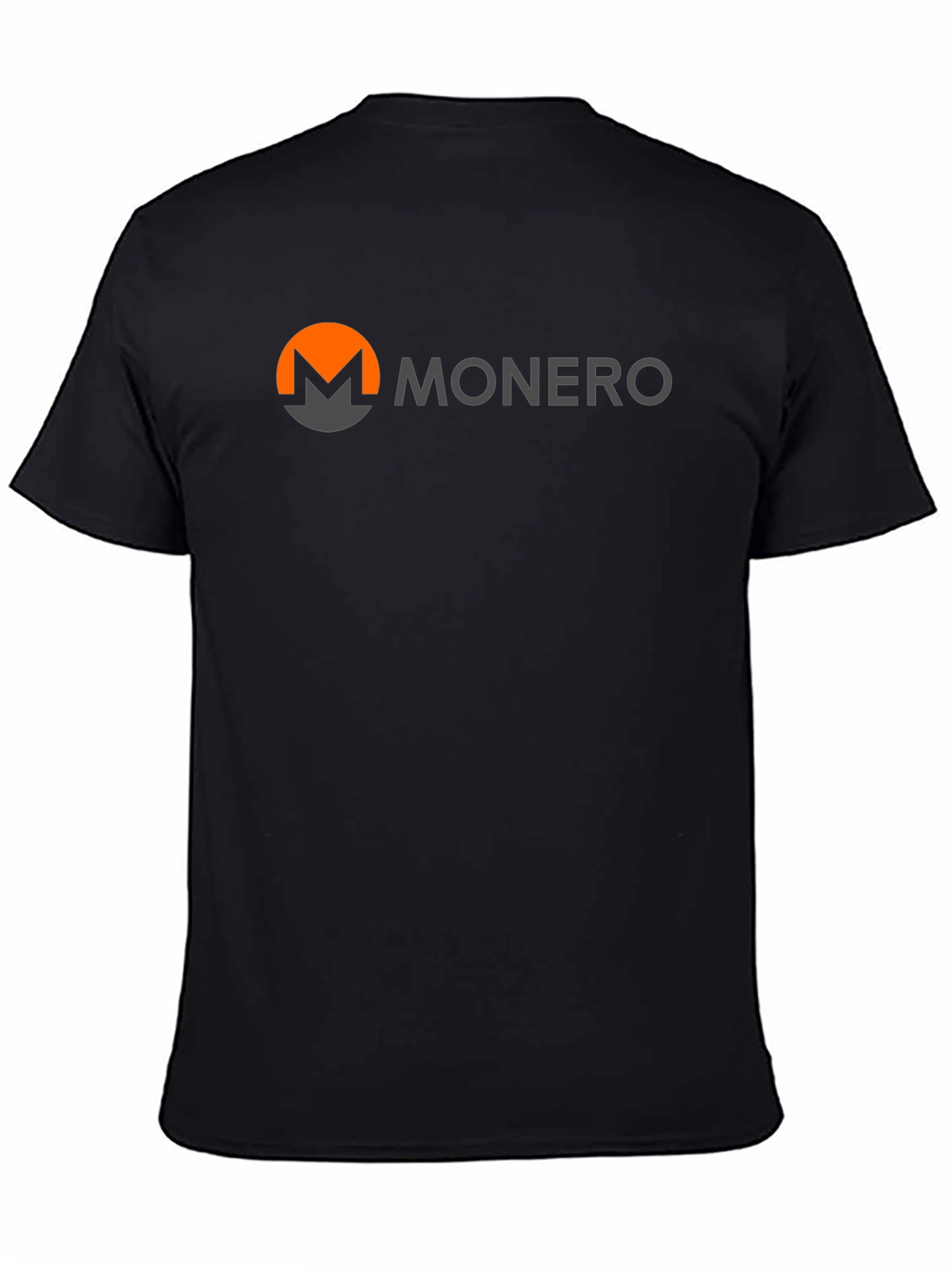 Monero Crypto Black T-Shirt - Decentralized Digital Currency Tee