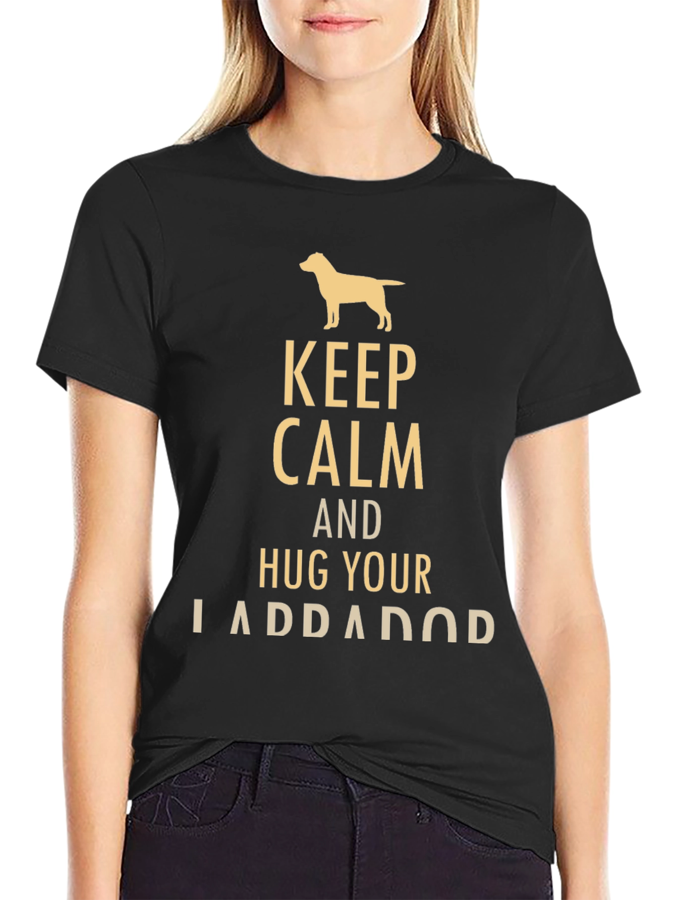 Keep Calm and Hug Your Labrador T-Shirt