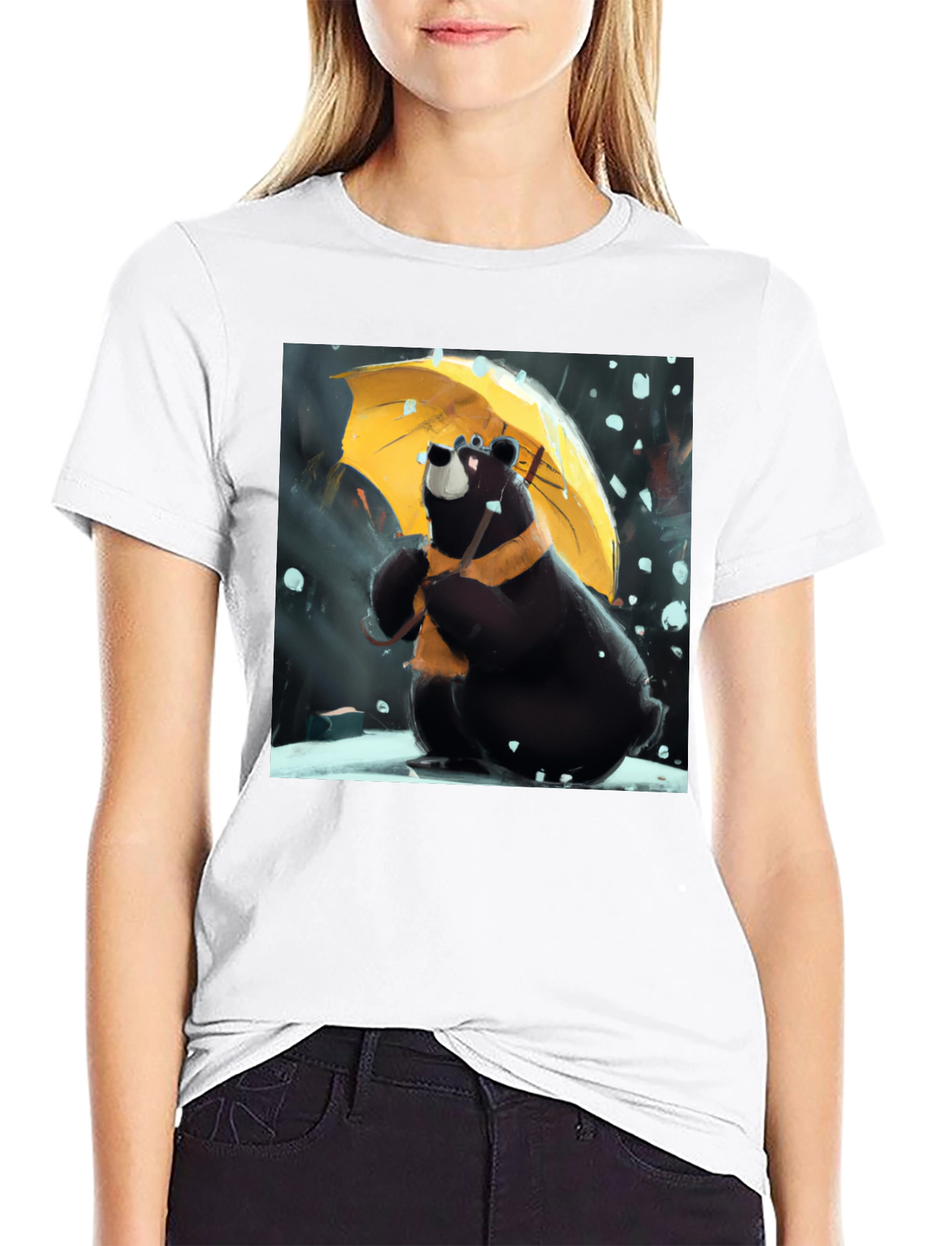 Bear in Rain T-Shirt