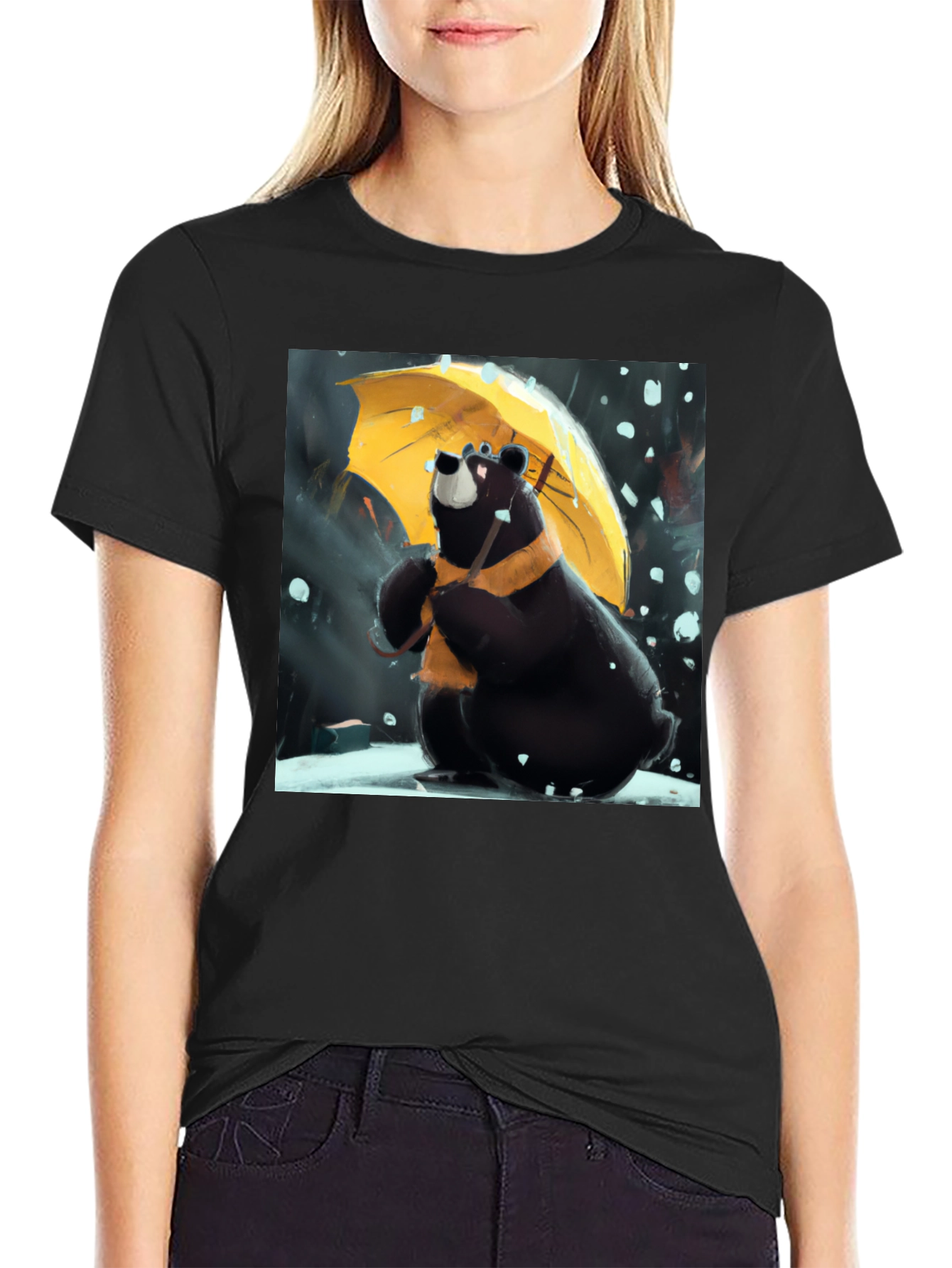 Bear in Rain T-Shirt