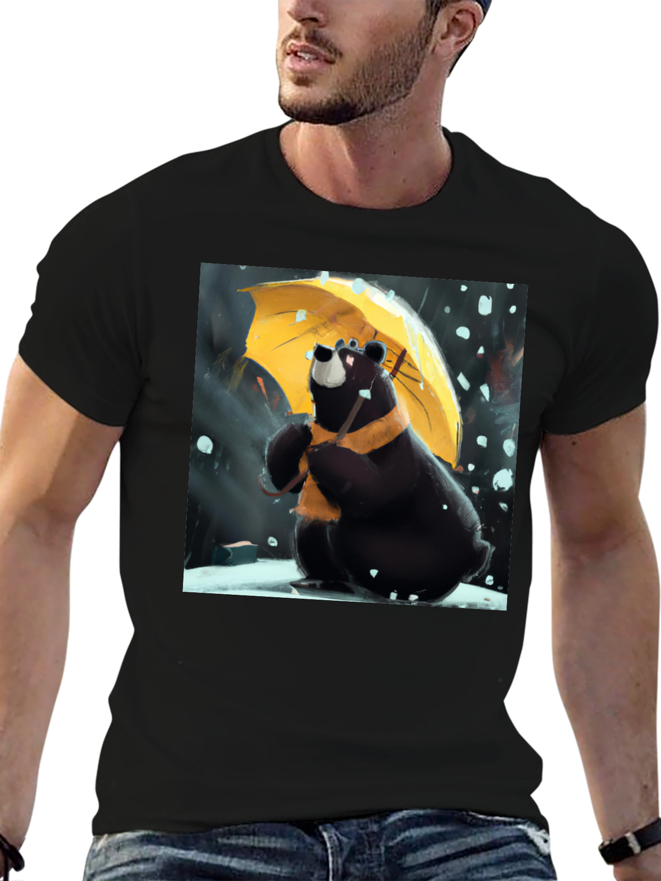 Bear in Rain T-Shirt
