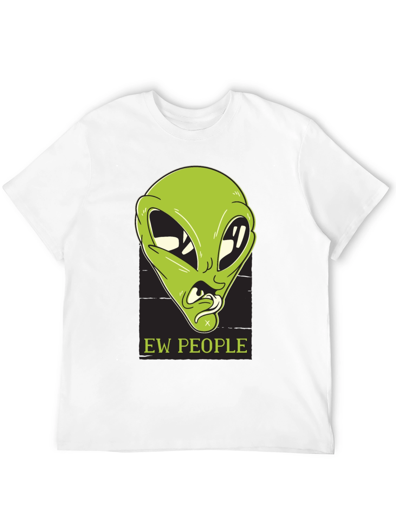 Ew People Alien Graphic Tee - Trendy & Unique