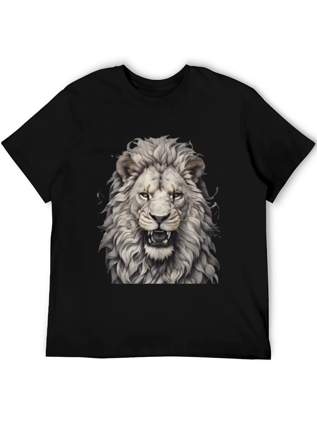 Lion Graphic Tee - Fierce Style