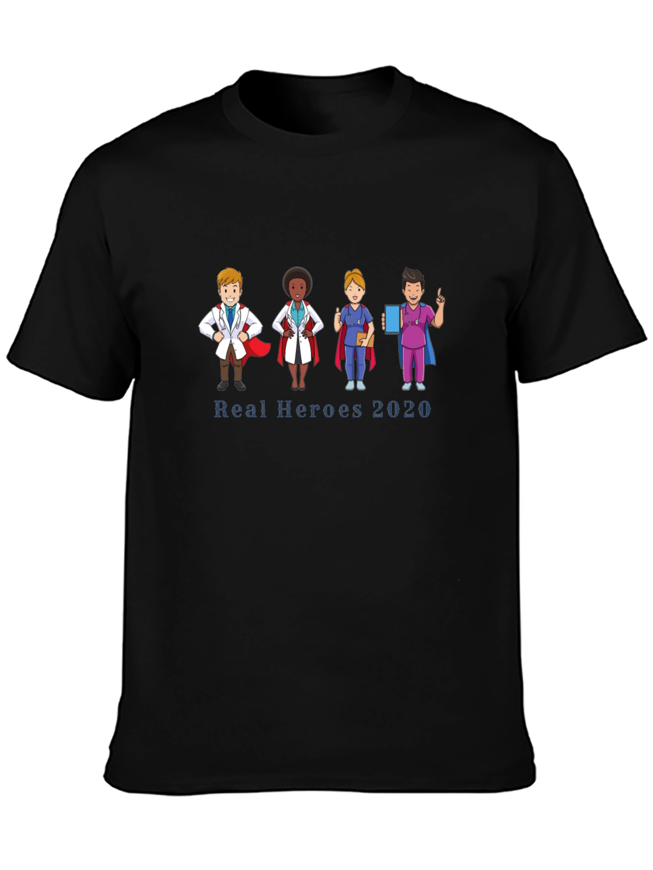 Real Heroes 2020 Graphic T-Shirt
