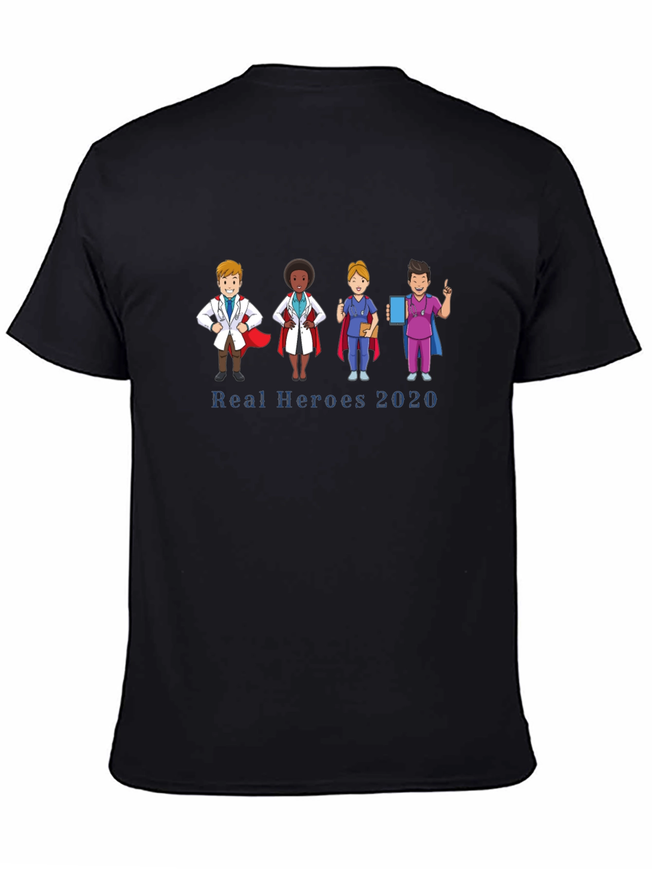 Real Heroes 2020 Graphic T-Shirt