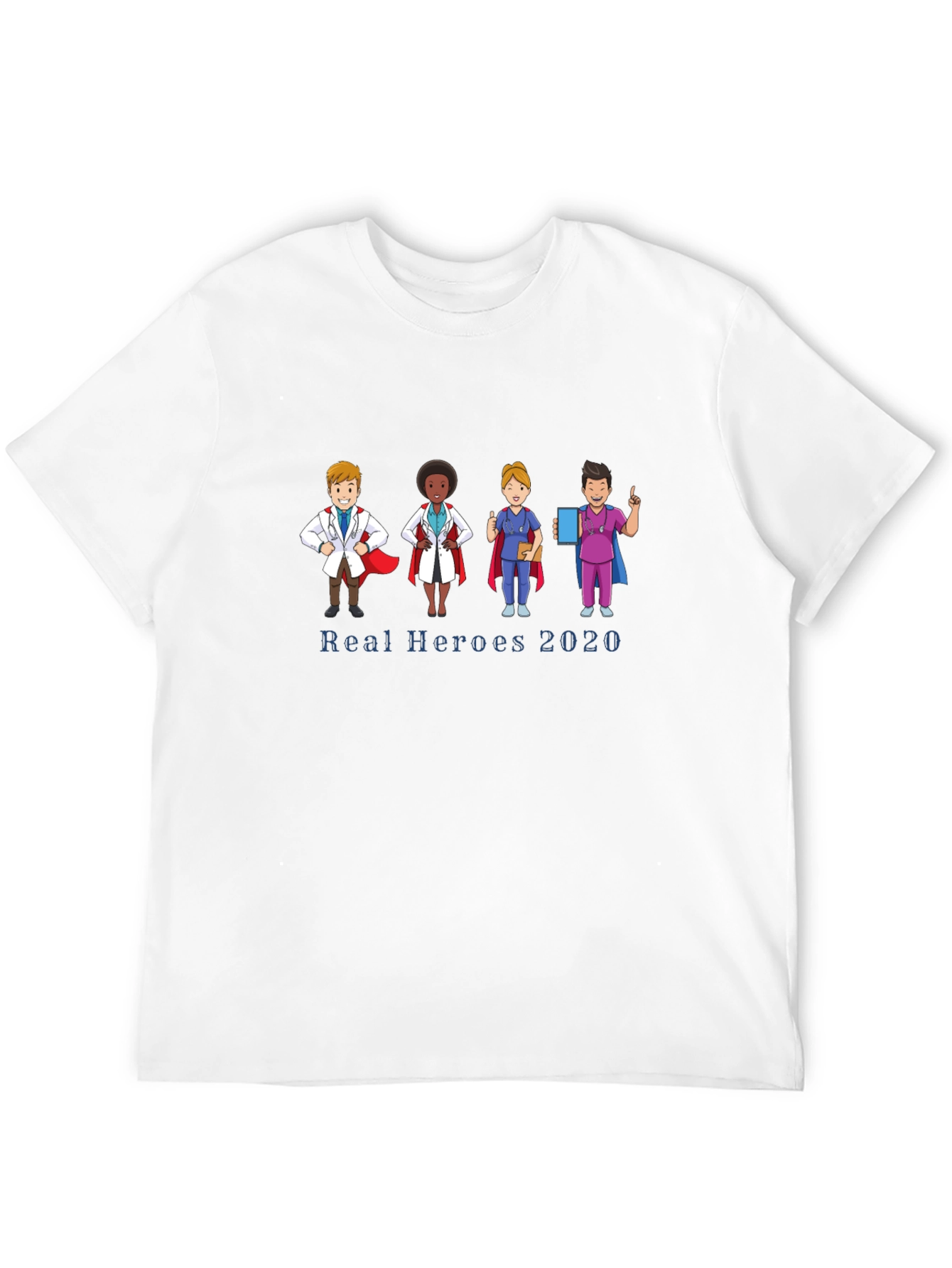 Real Heroes 2020 Graphic T-Shirt
